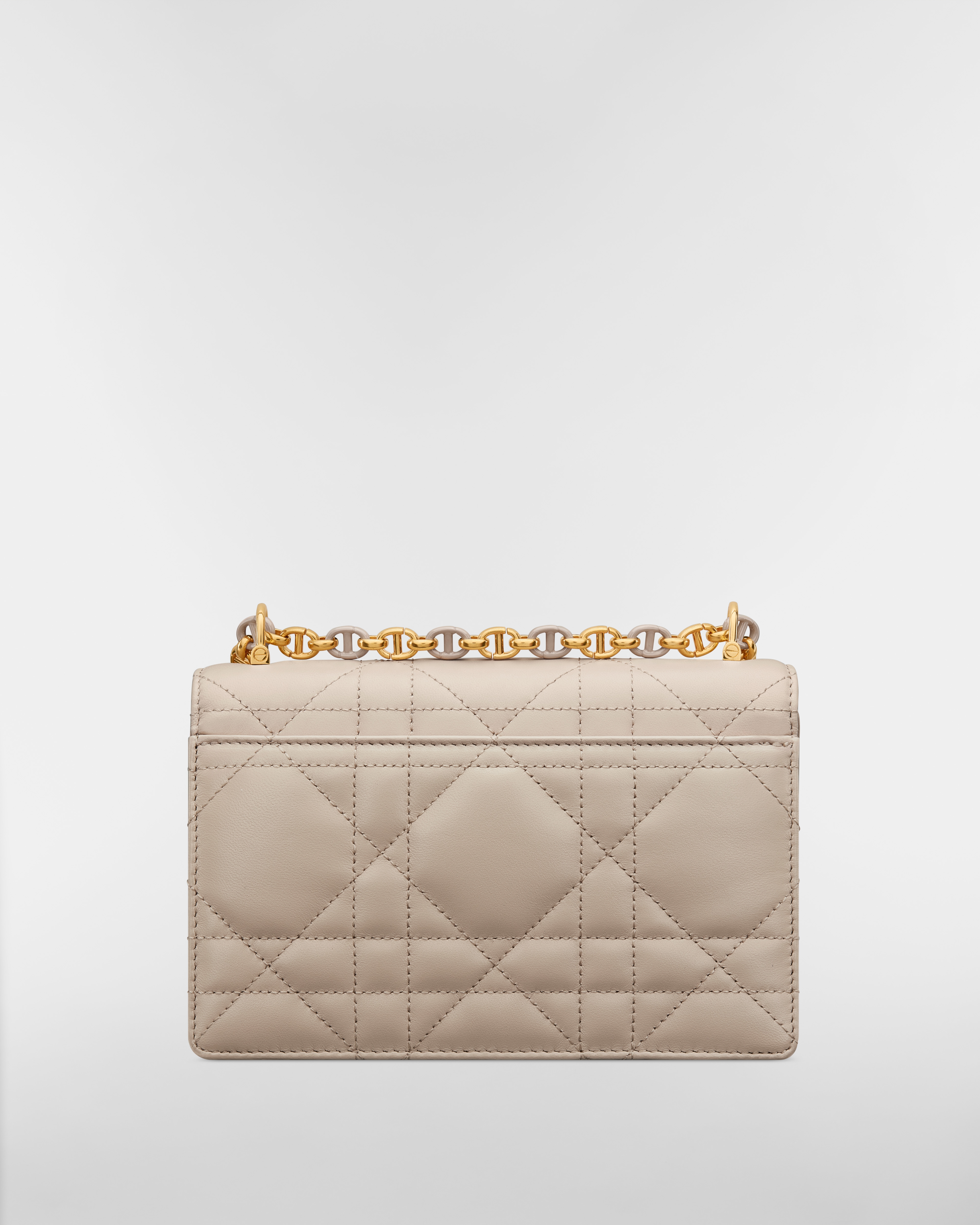 Miss Caro Minitasche Macrocannage Lammleder in Puderbeige E08