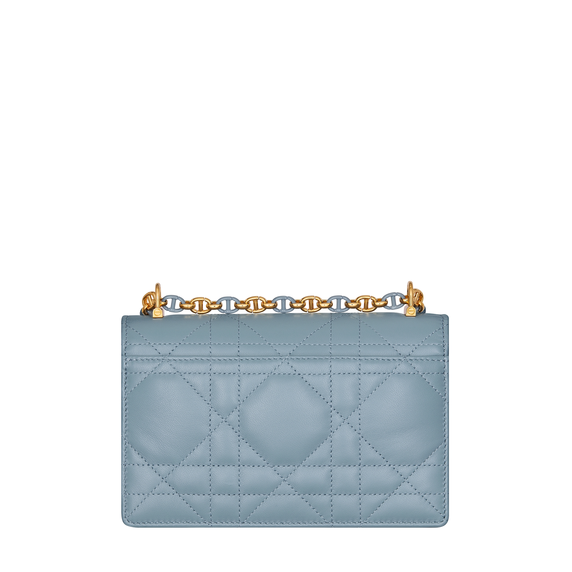 Miss Caro Mini Bag Cloud Blue Macrocannage Lambskin E08