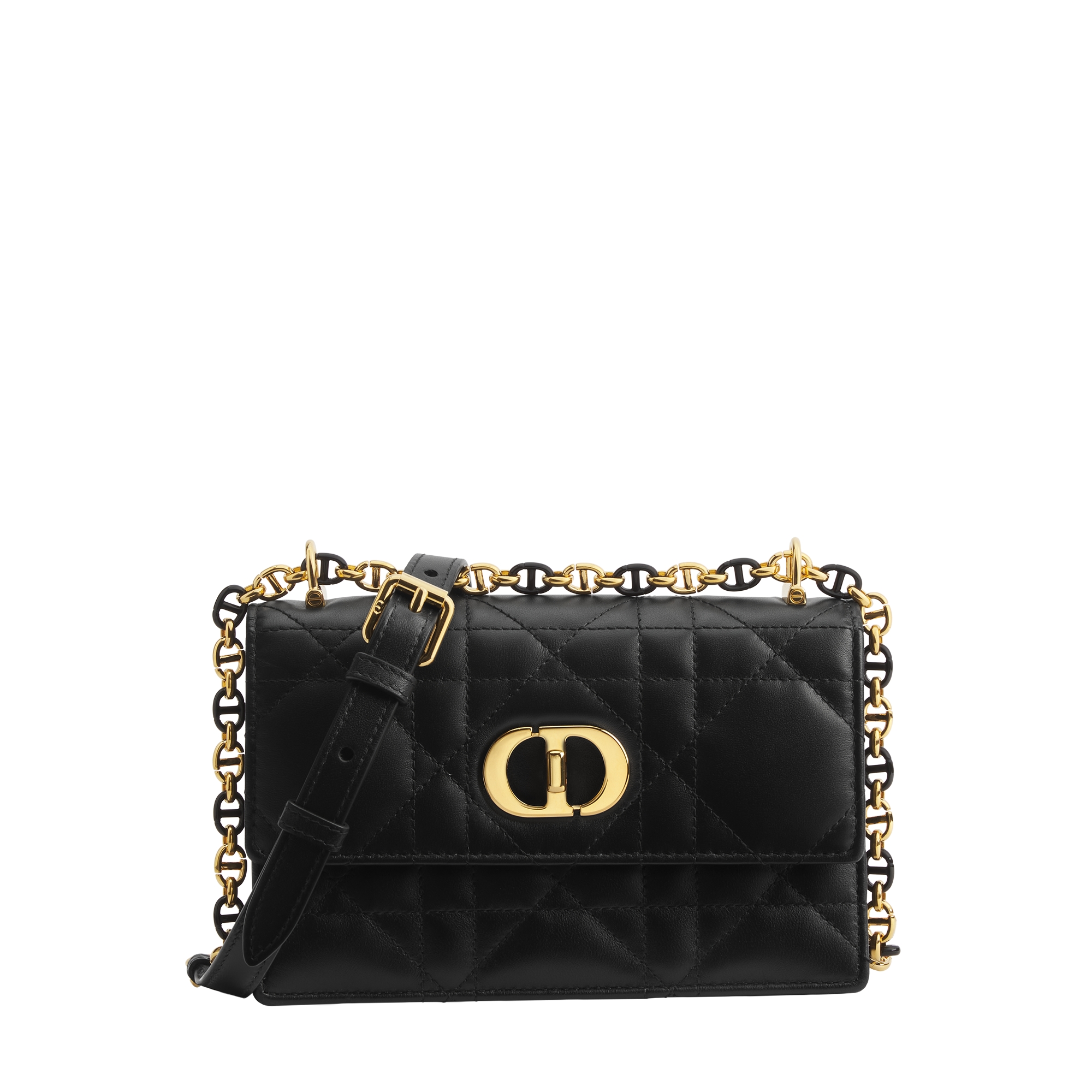  Black Macrocannage Lambskin