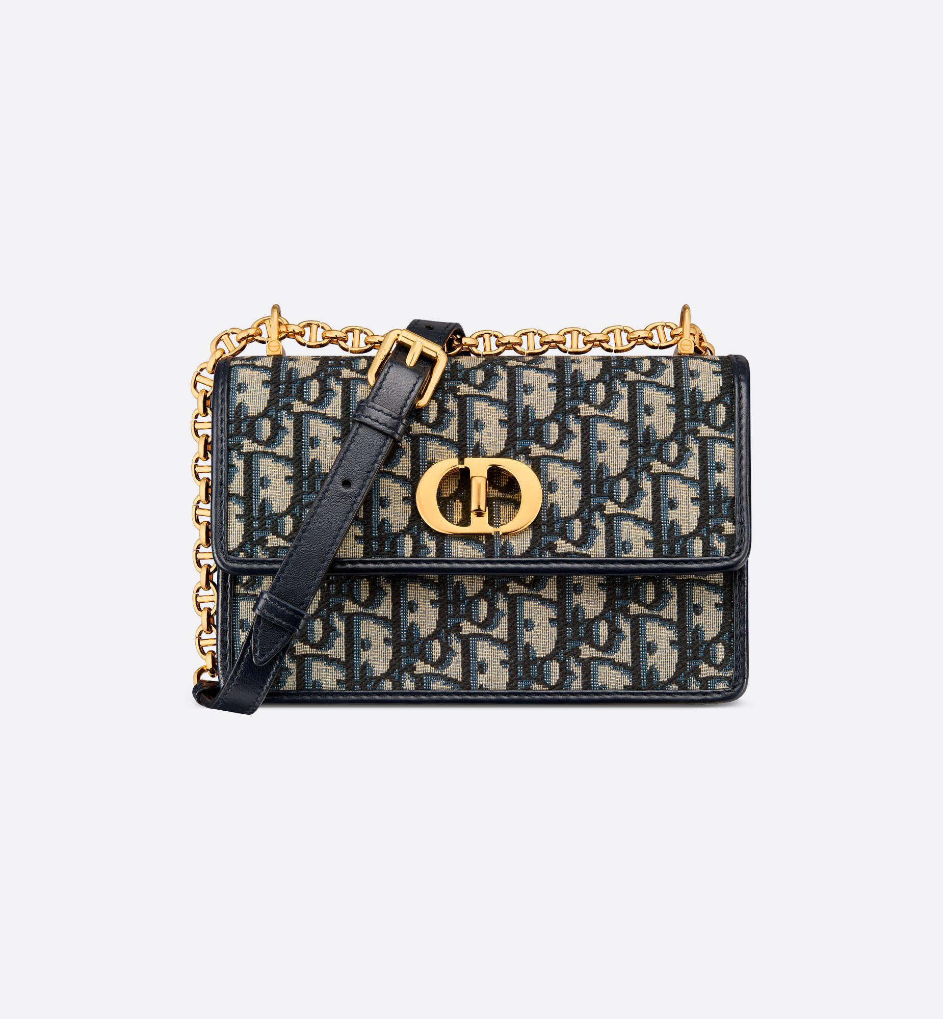 Miss Caro Mini Bag Blue Dior Oblique Jacquard | DIOR Miss Caro Mini Bag Blue Dior Oblique Jacquard | DIOR