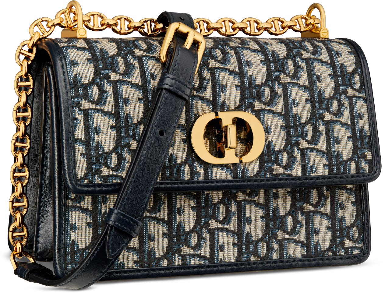 Miss Caro Mini Bag Three quarter closed view