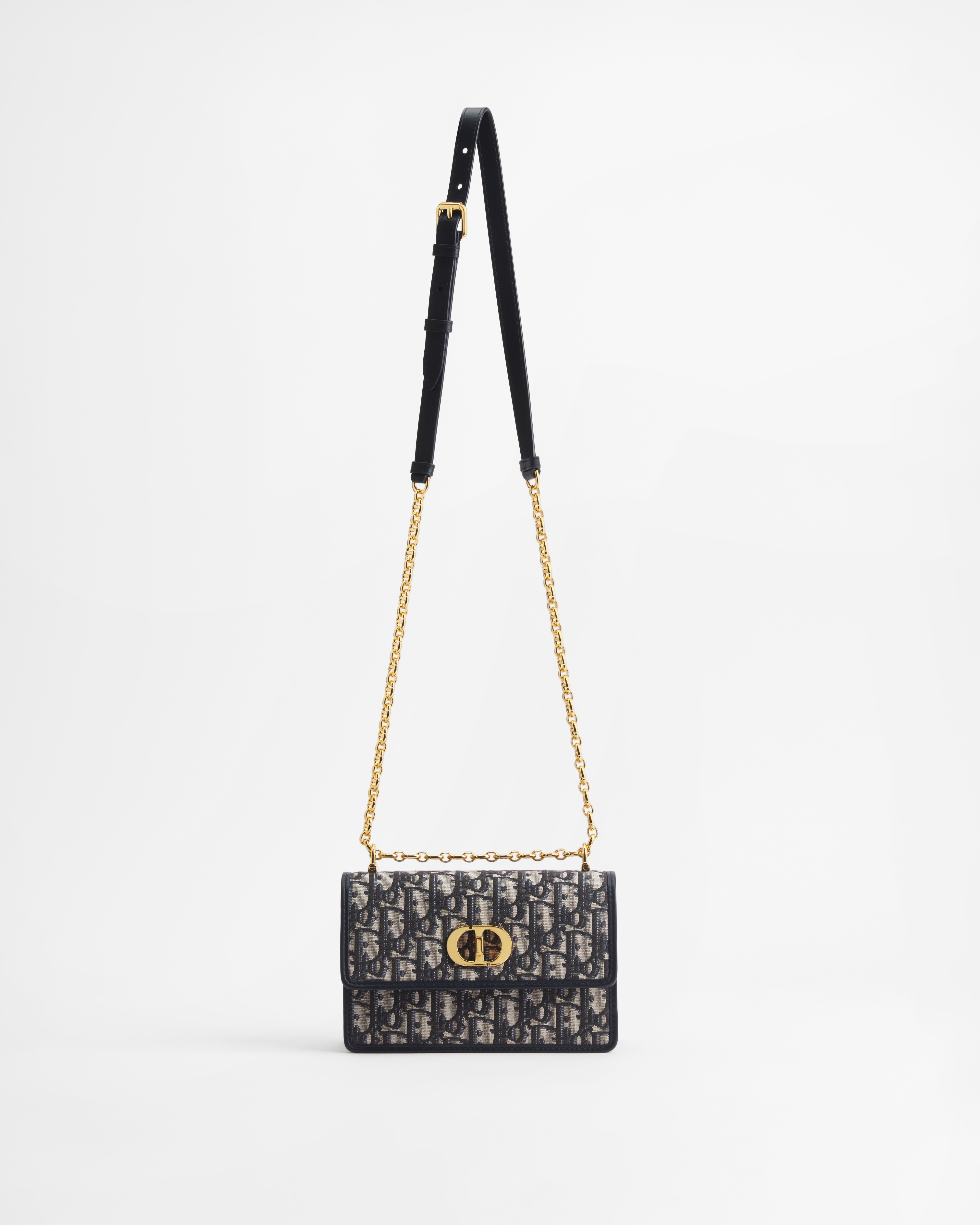 Miss Caro Mini Bag Blue Dior Oblique Jacquard E07