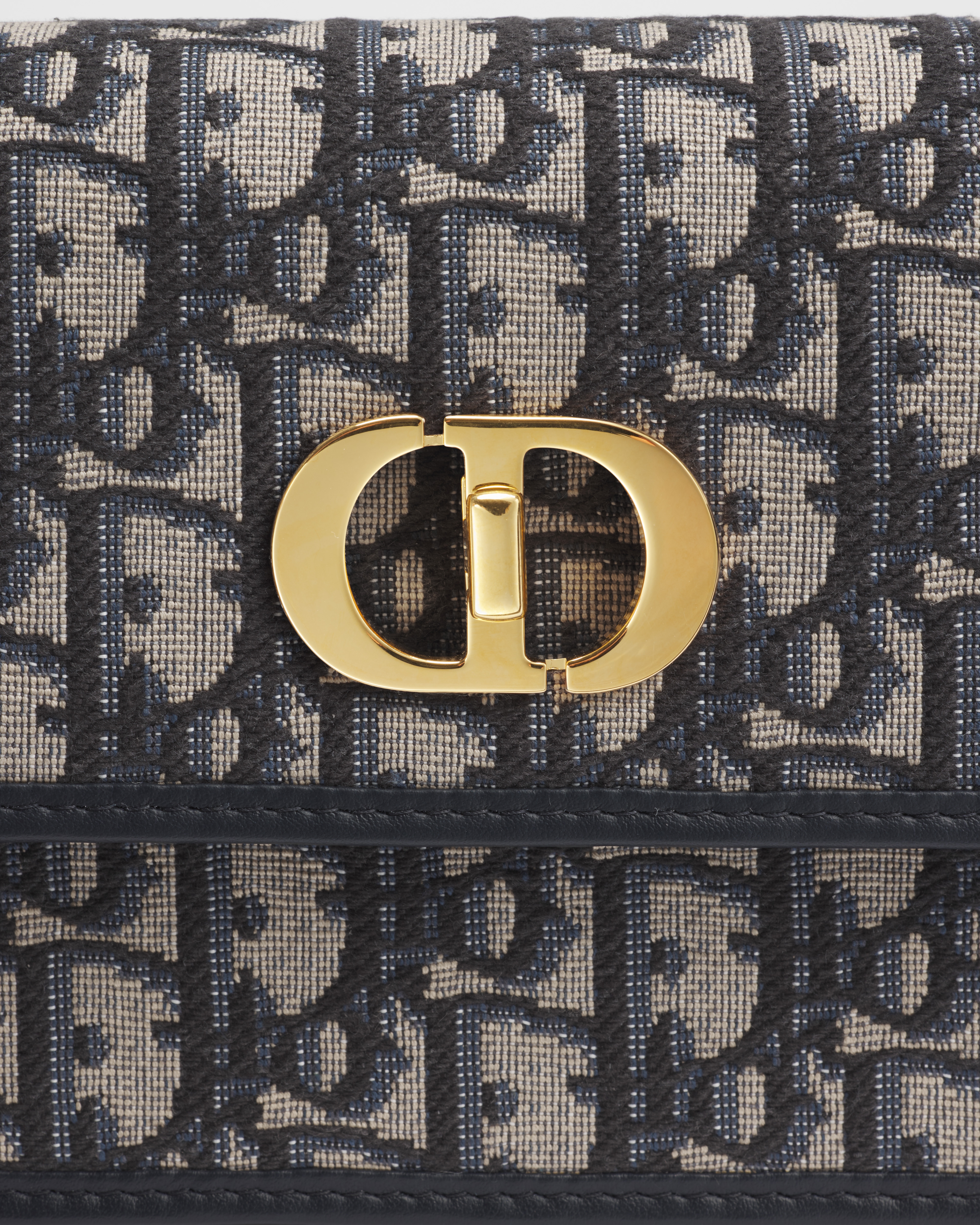 Miss Caro Mini Bag Blue Dior Oblique Jacquard E09