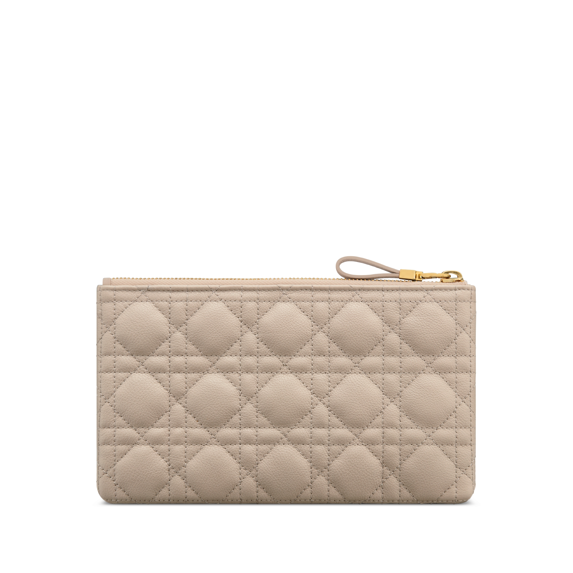 CARO SLIM POUCH 21 BAG IN CHERRY RED CALFSKIN