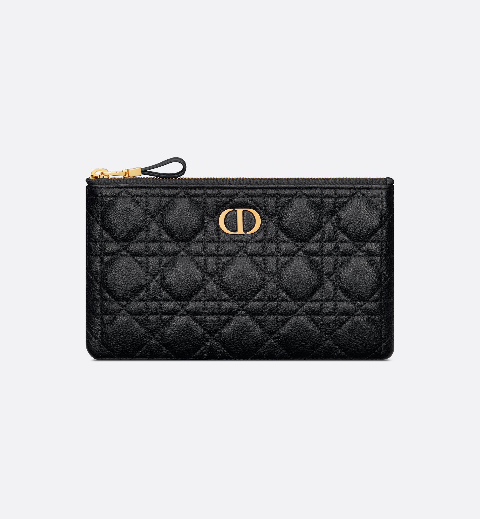 DIOR | Dior Caro スリムポーチ スモール カナージュ カーフスキン DIOR | Dior Caro スリムポーチ スモール カナージュ カーフスキン