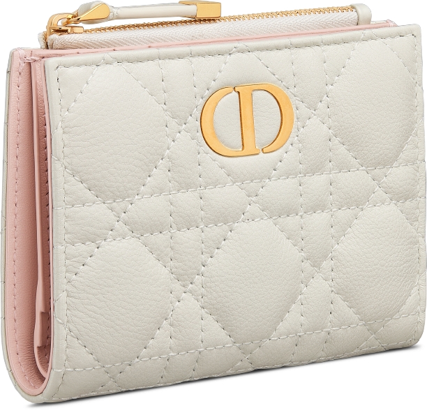 DIOR | Dior Caro Dahlia ウォレット カナージュ カーフスキン