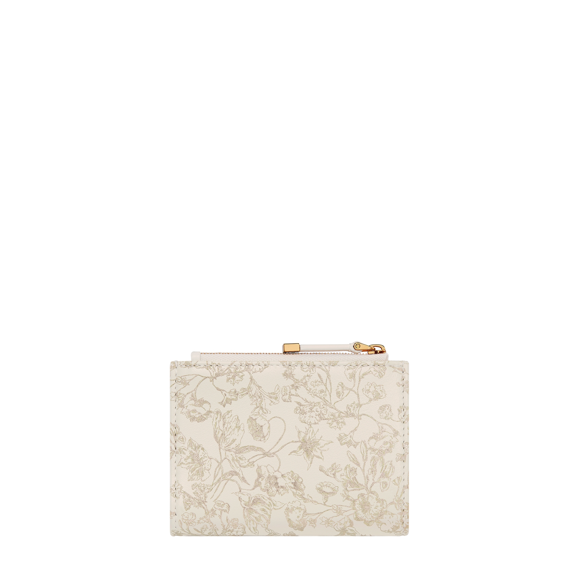 Dior Caro Dahlia Wallet Gold-Tone Millefiori Printed Calfskin E08