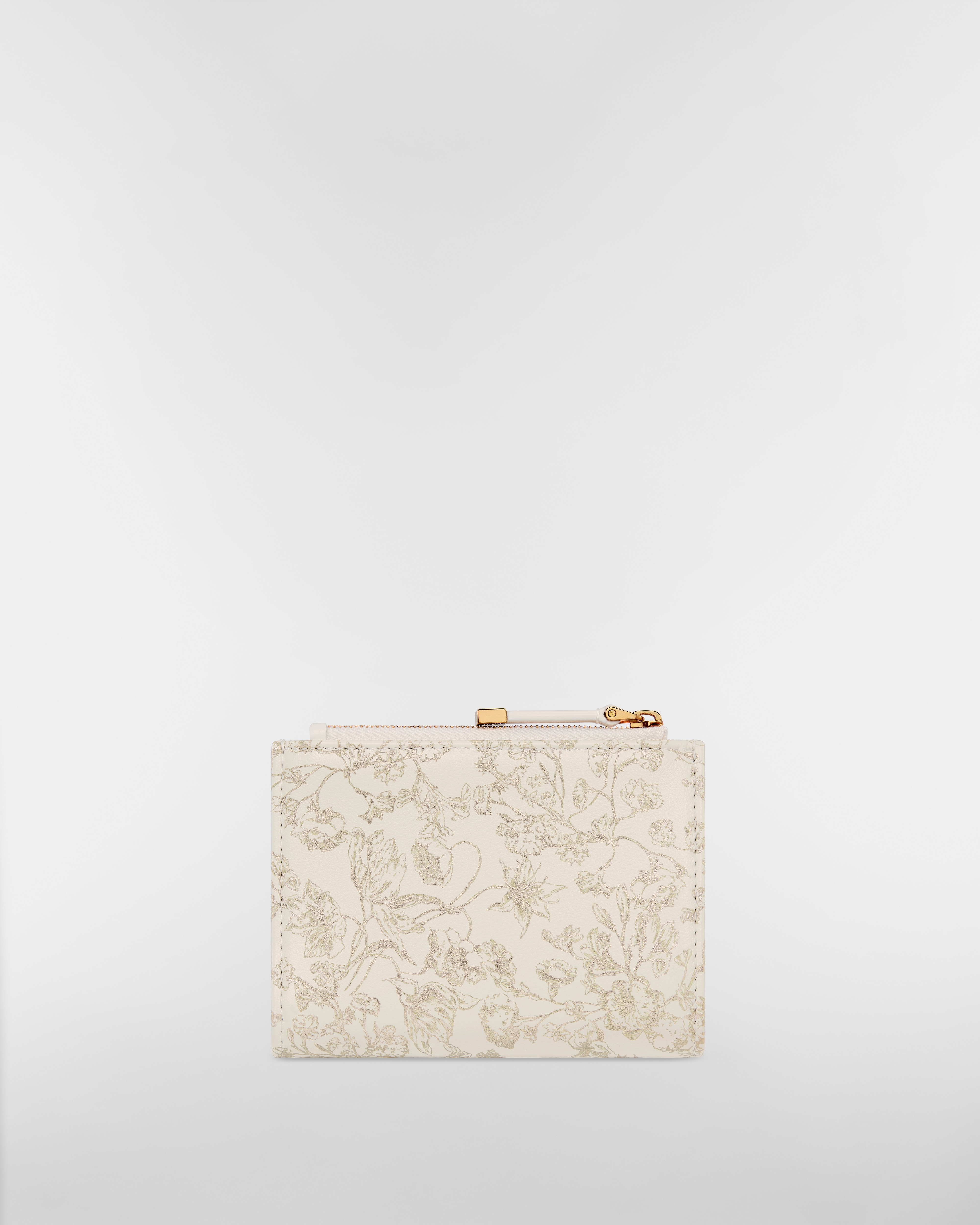 Dior Caro Dahlia Wallet Gold-Tone Millefiori Printed Calfskin E08