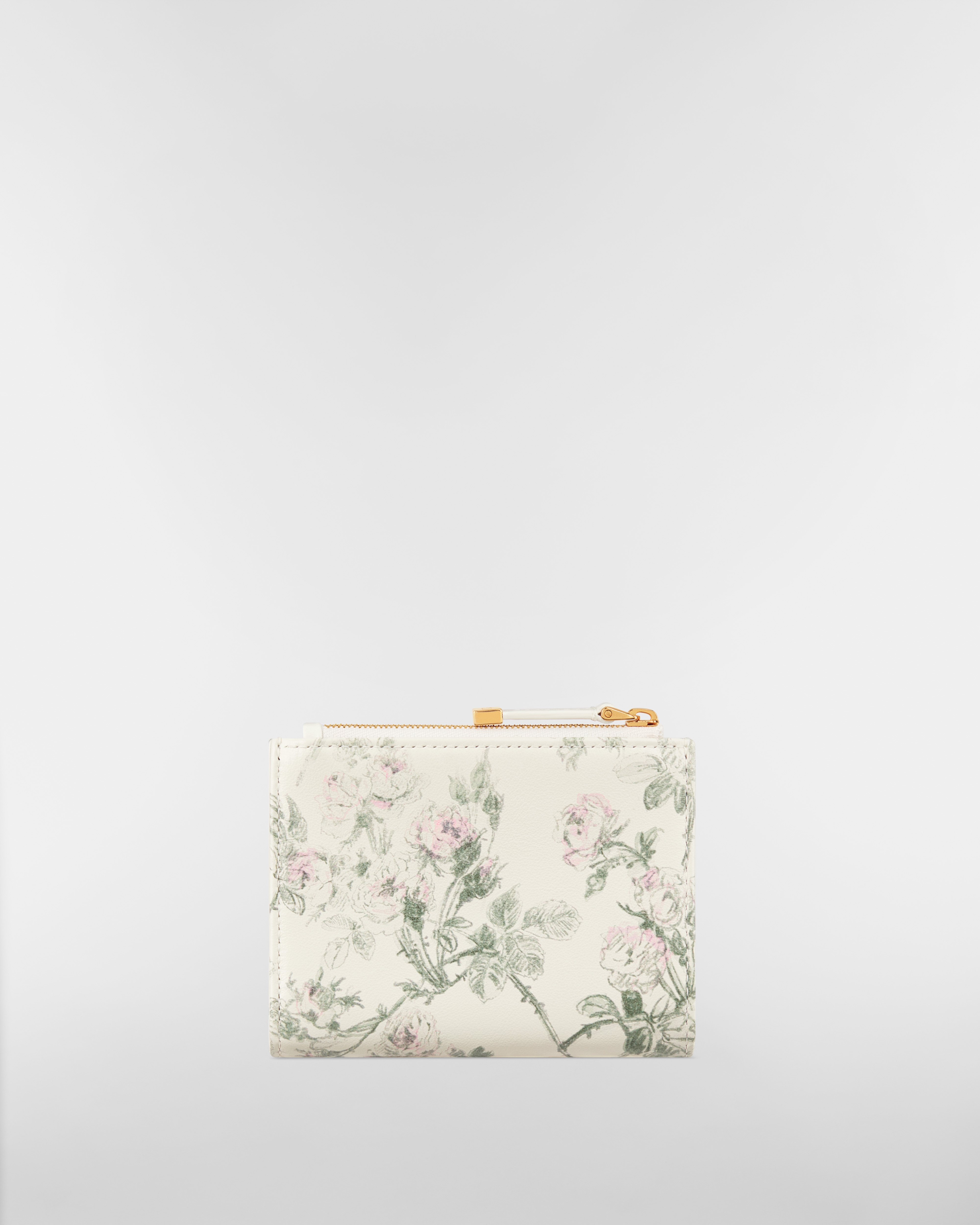 【日本限定】Dior Caro Dahlia ウォレット Rosier de Dior カーフスキン E08