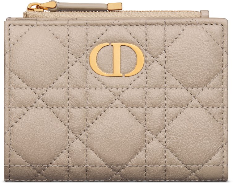 Dior Caro Dahlia Portemonnaie aria_frontView