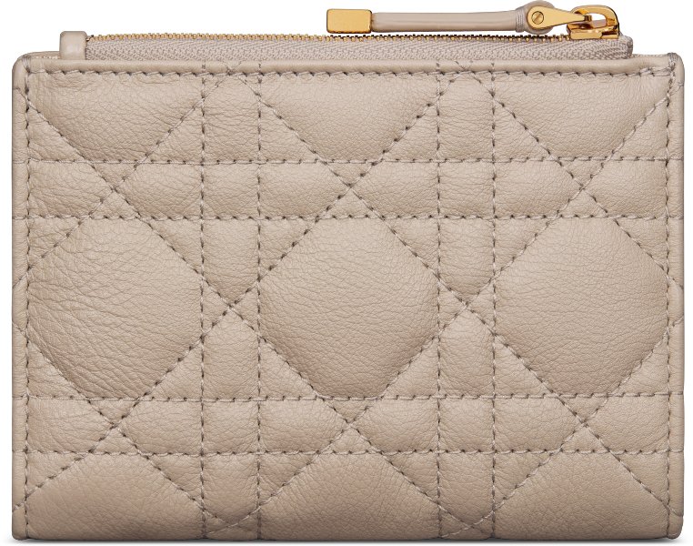 Dior Caro Dahlia 銀包 aria_backView