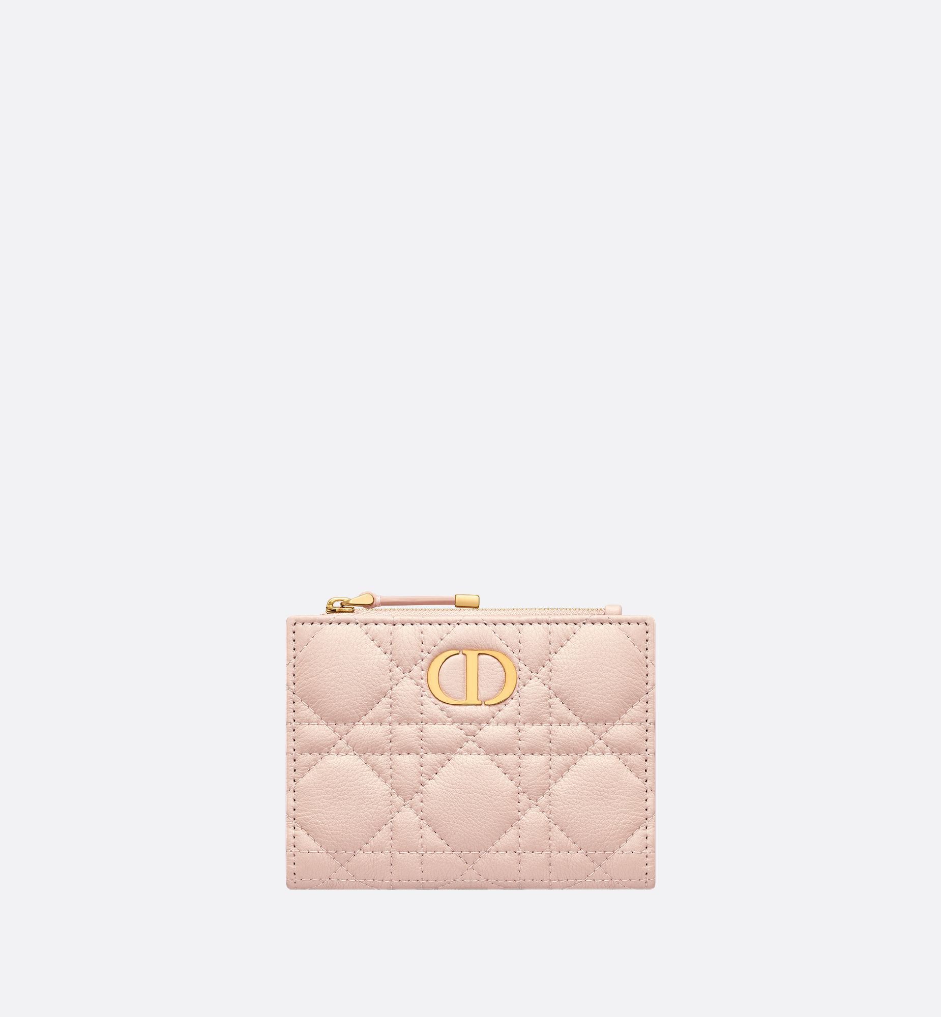 Powder Pink Supple Cannage Calfskin