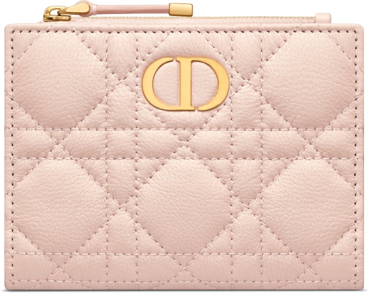 Dior Caro Dahlia Portemonnaie aria_frontView