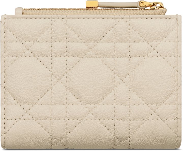 DIOR | Dior Caro Hibiscus ウォレット カナージュ カーフスキン