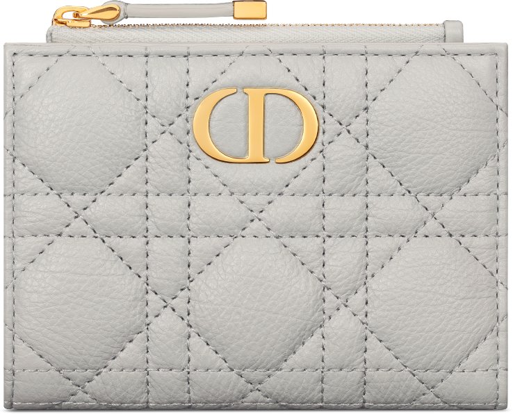 Dior Caro Dahlia Wallet Front view