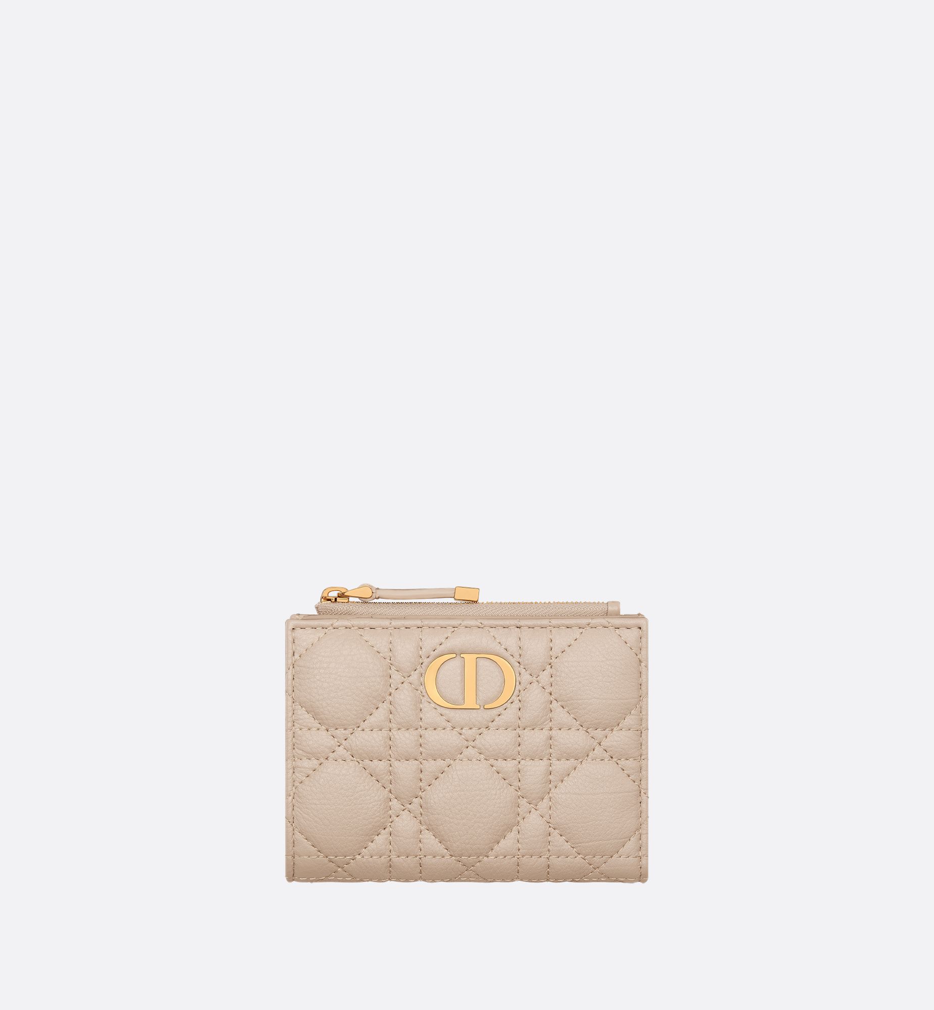 Powder Beige Supple Cannage Calfskin