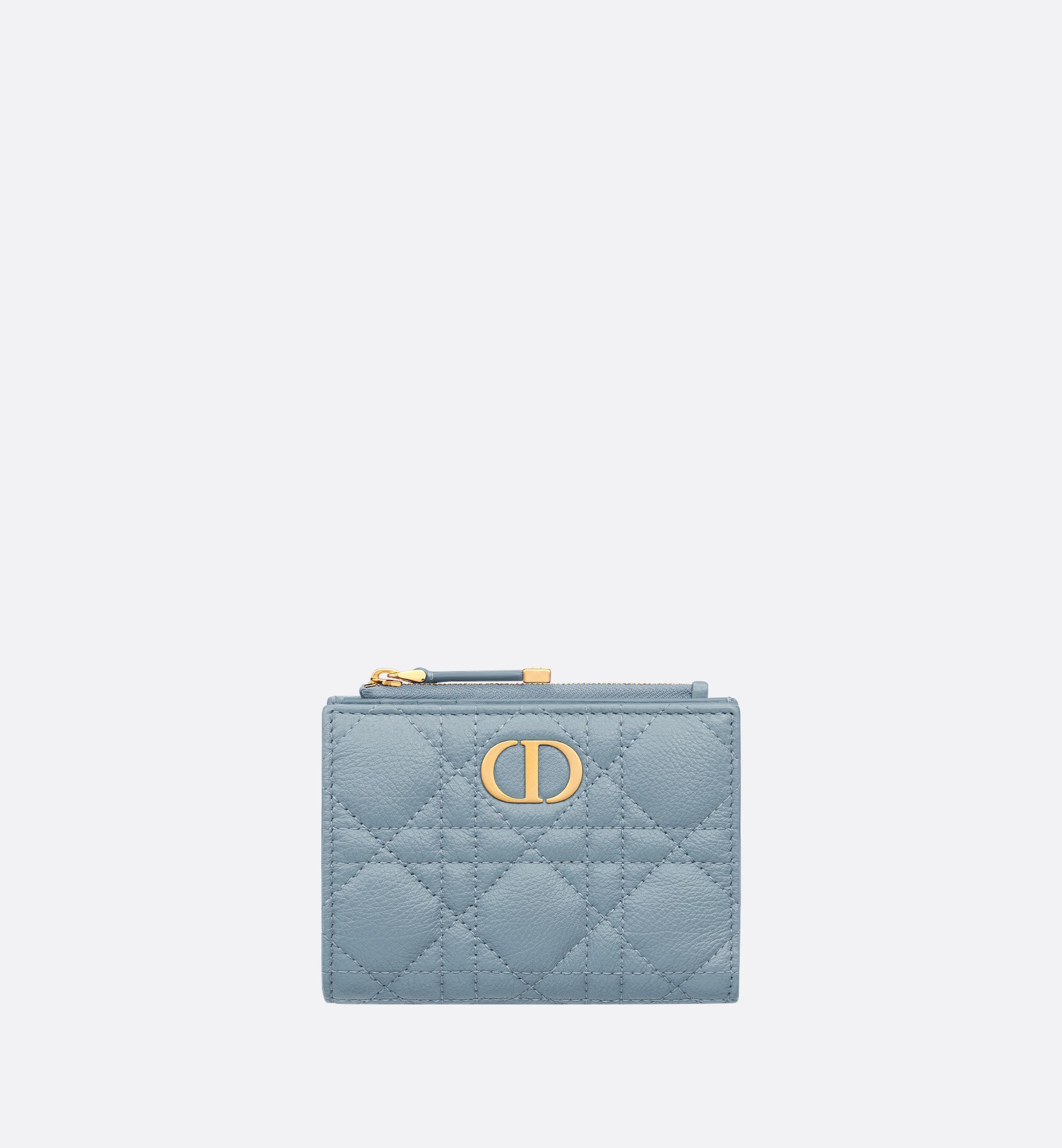Cloud Blue Supple Cannage Calfskin