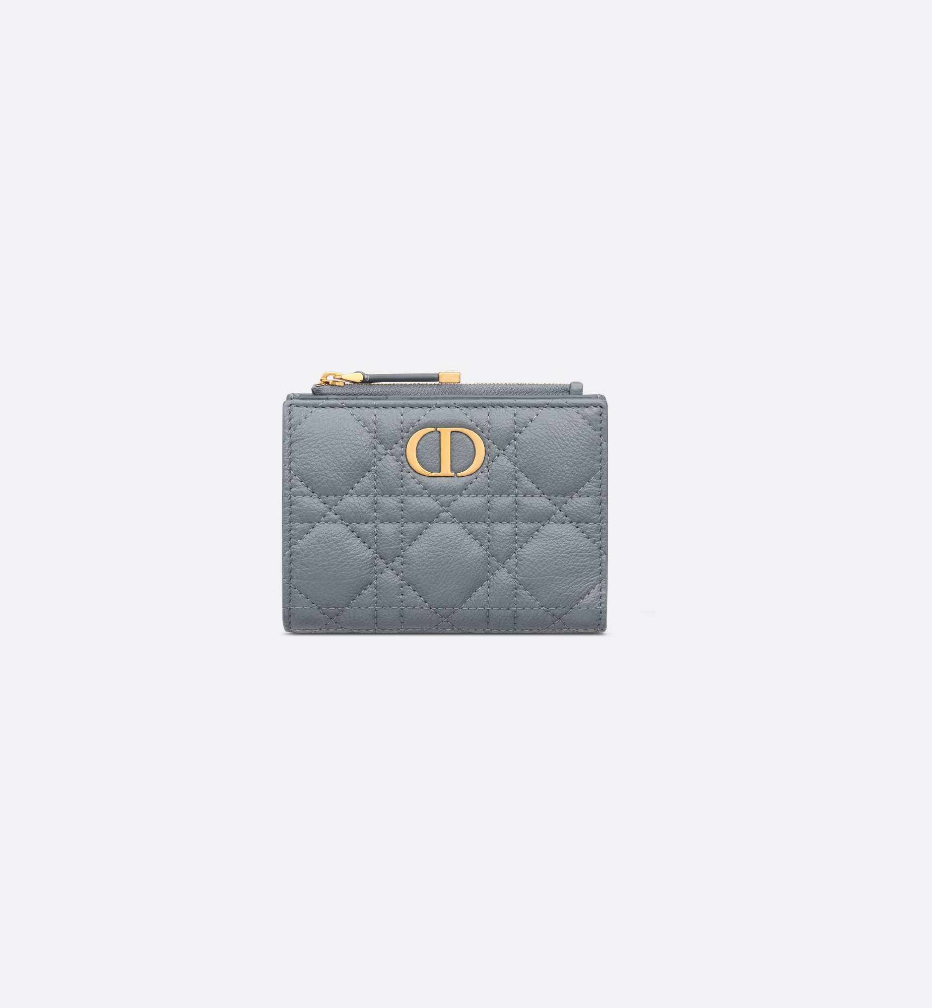 DIOR | Dior Caro Dahlia ウォレット カナージュ カーフスキン DIOR | Dior Caro Dahlia ウォレット カナージュ カーフスキン