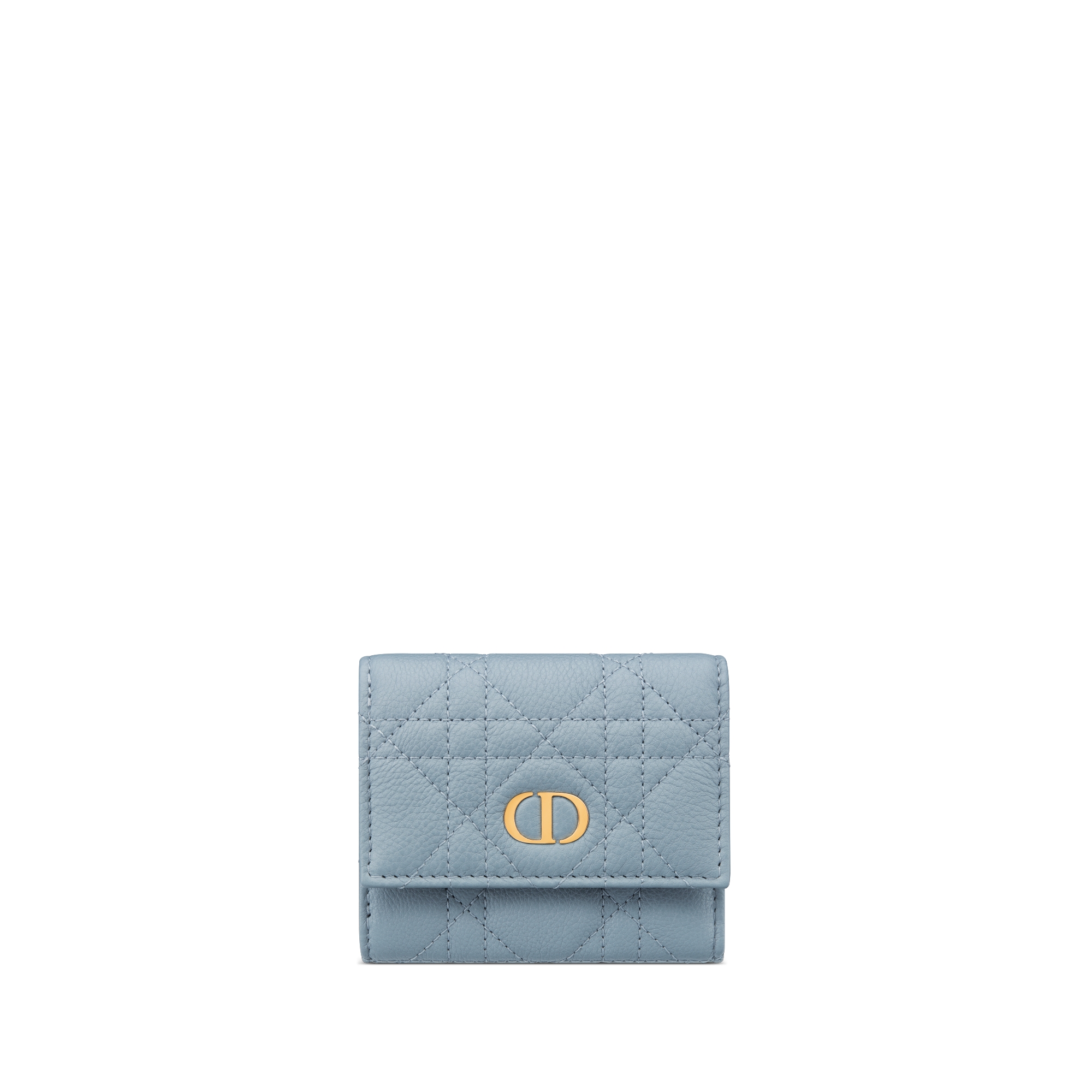 DIOR | Dior Caro Hibiscus ウォレット カナージュ カーフスキン