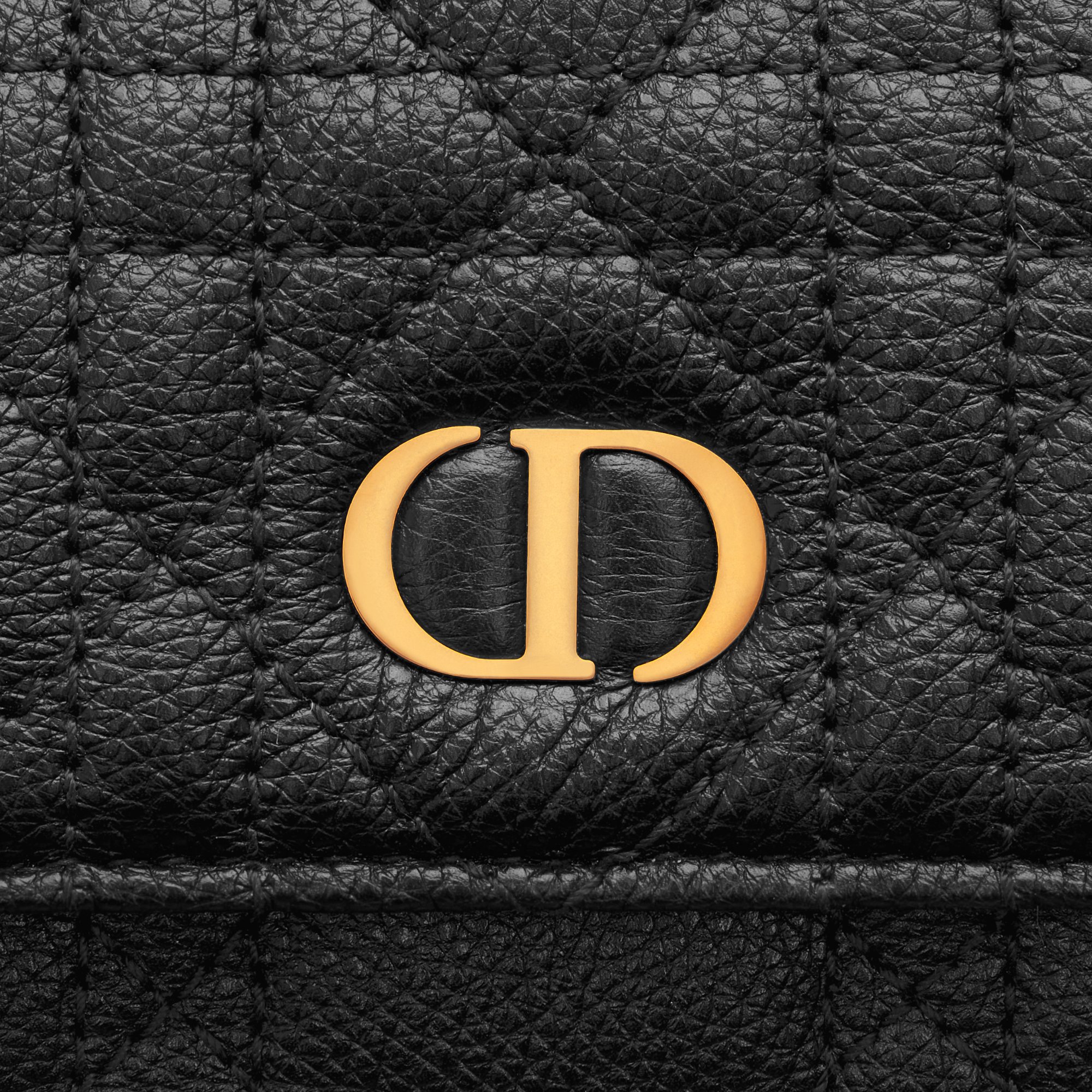 Dior Caro Hibiscus Wallet Detailed view