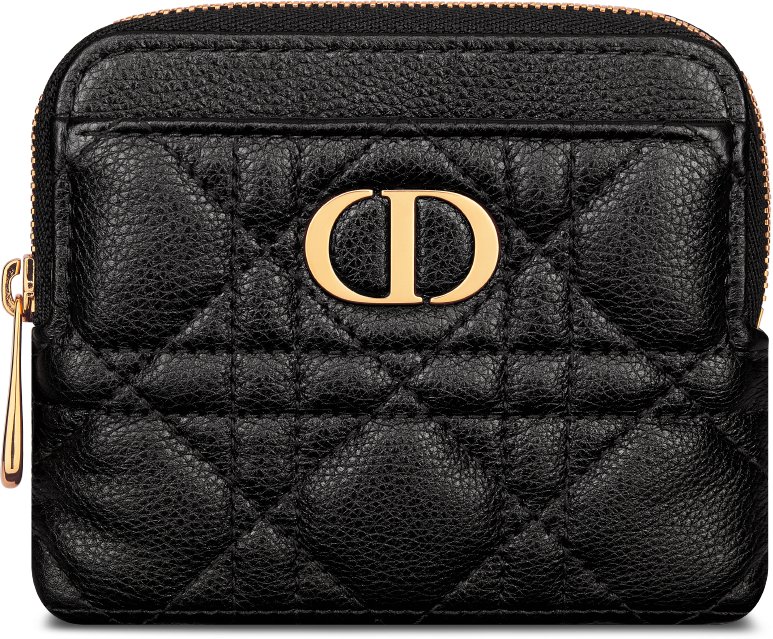 DIOR | Dior Caro Lavender ウォレット カナージュ カーフスキン