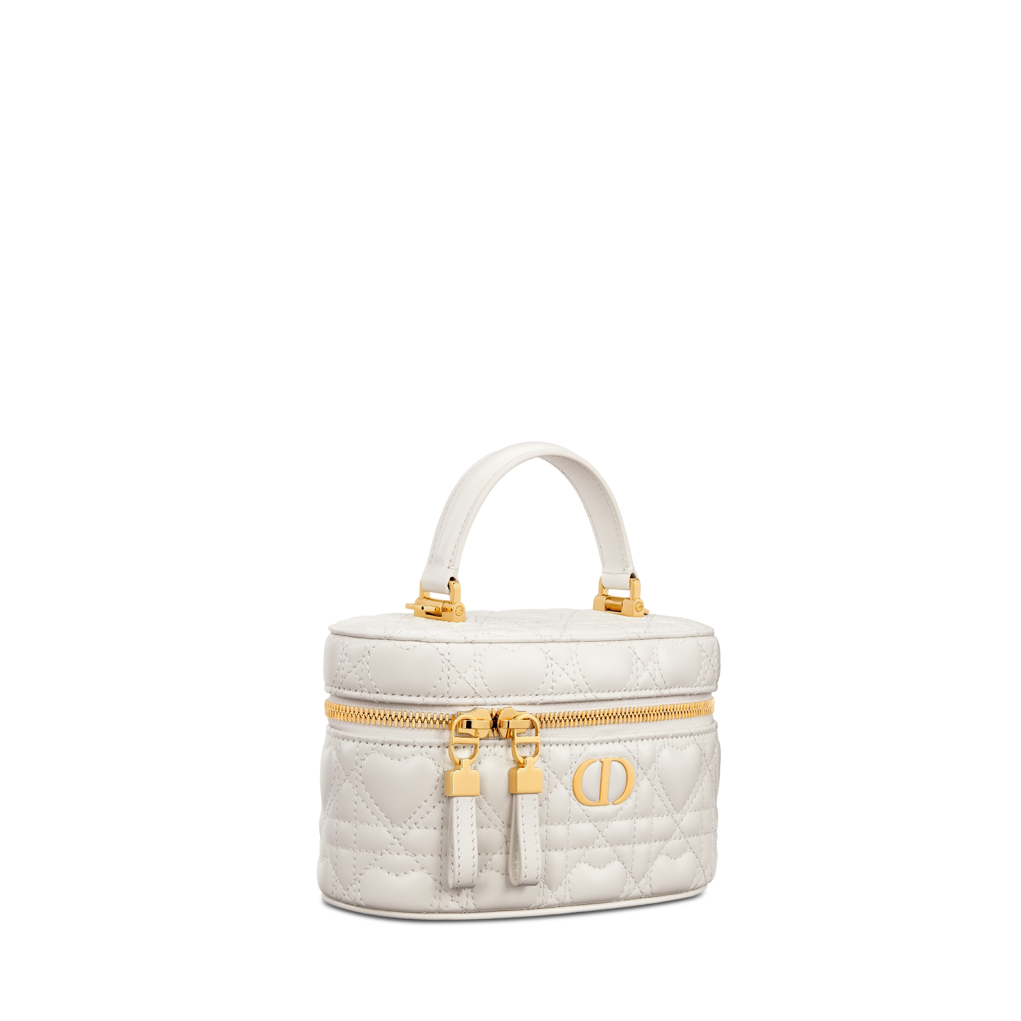 Dioramour Dior Caro ミニヴァニティ ハート カナージュ ラムスキン E03