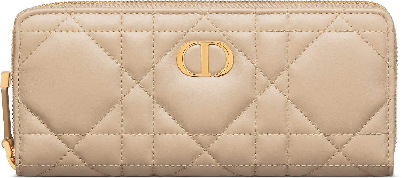 日本初の Voyageur Caro Miss Slim Macrocannage Pink Powder Wallet 財布