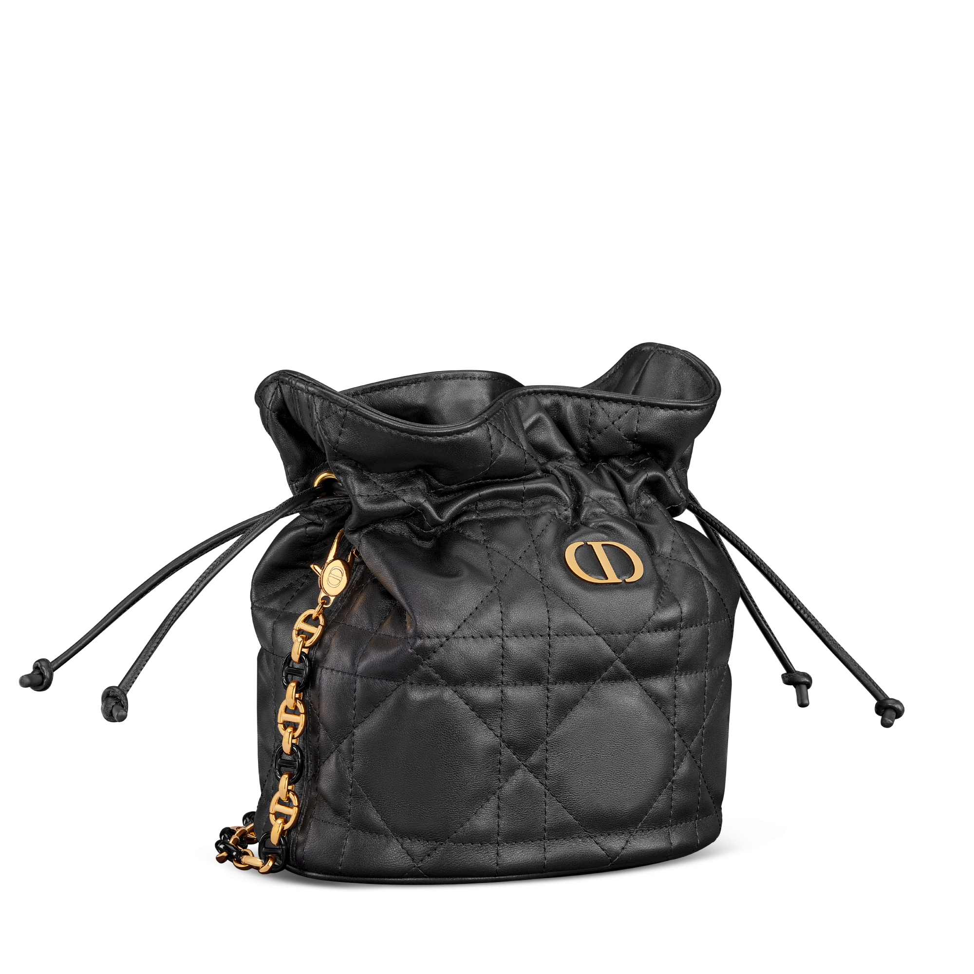 Miss Caro Mini Bucket Bag with Drawstring