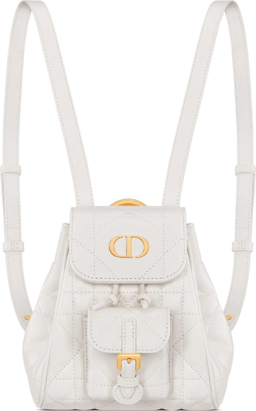 Dior Caro Nano Backpack Front view