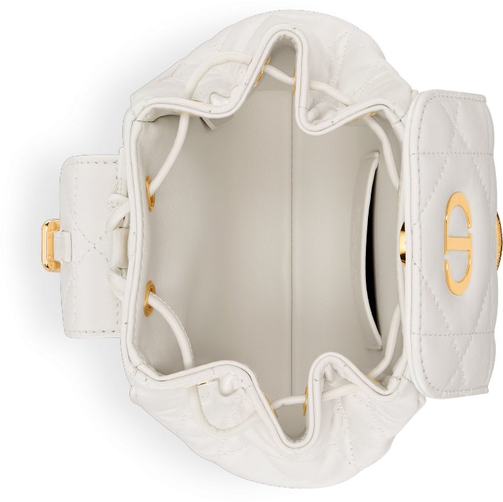 Nano sac à dos Dior Caro Vue de dessus