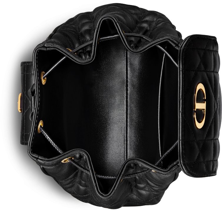 Dior Caro Nano Backpack Top shot view