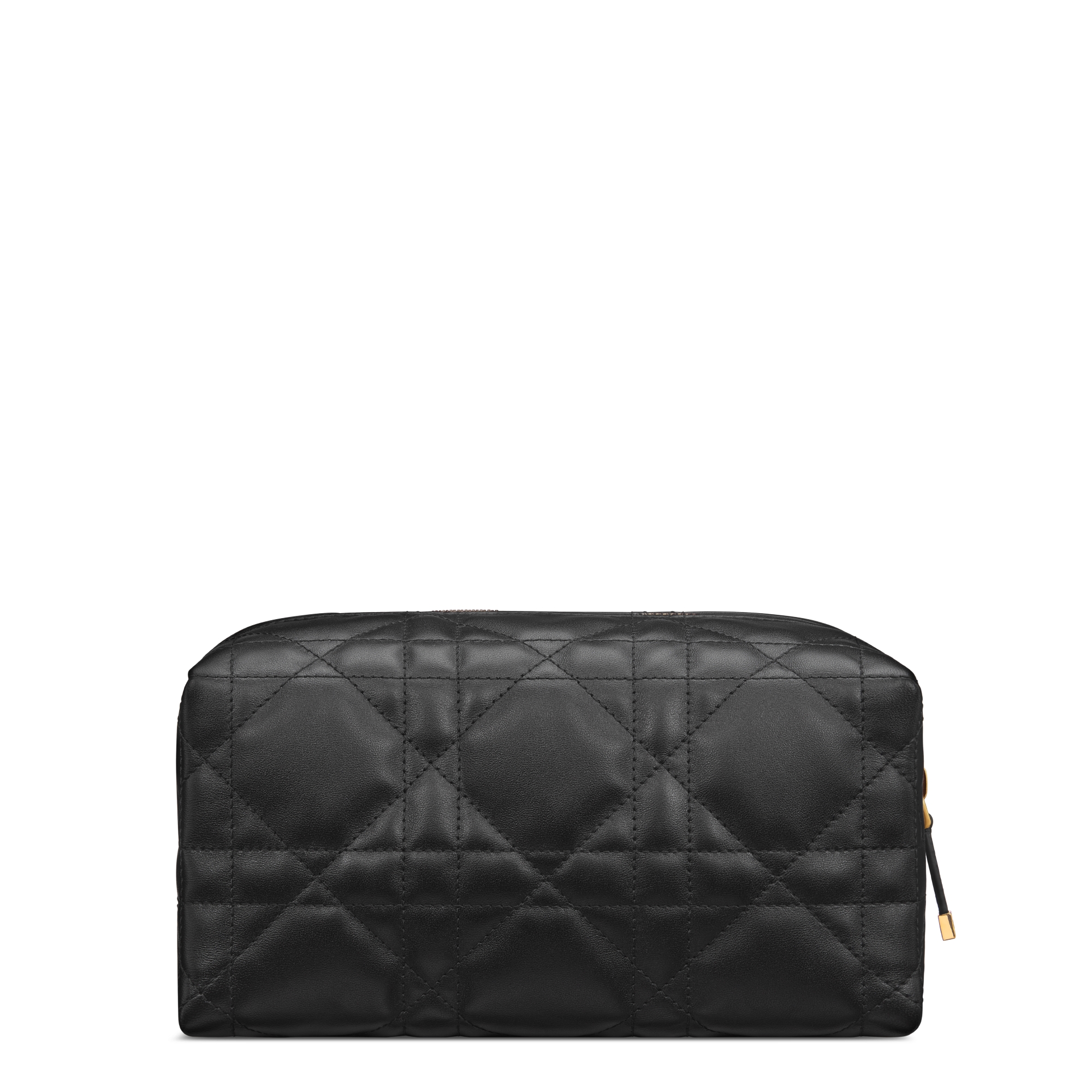 Miss Caro Vénus Pouch Black Macrocannage Lambskin E08