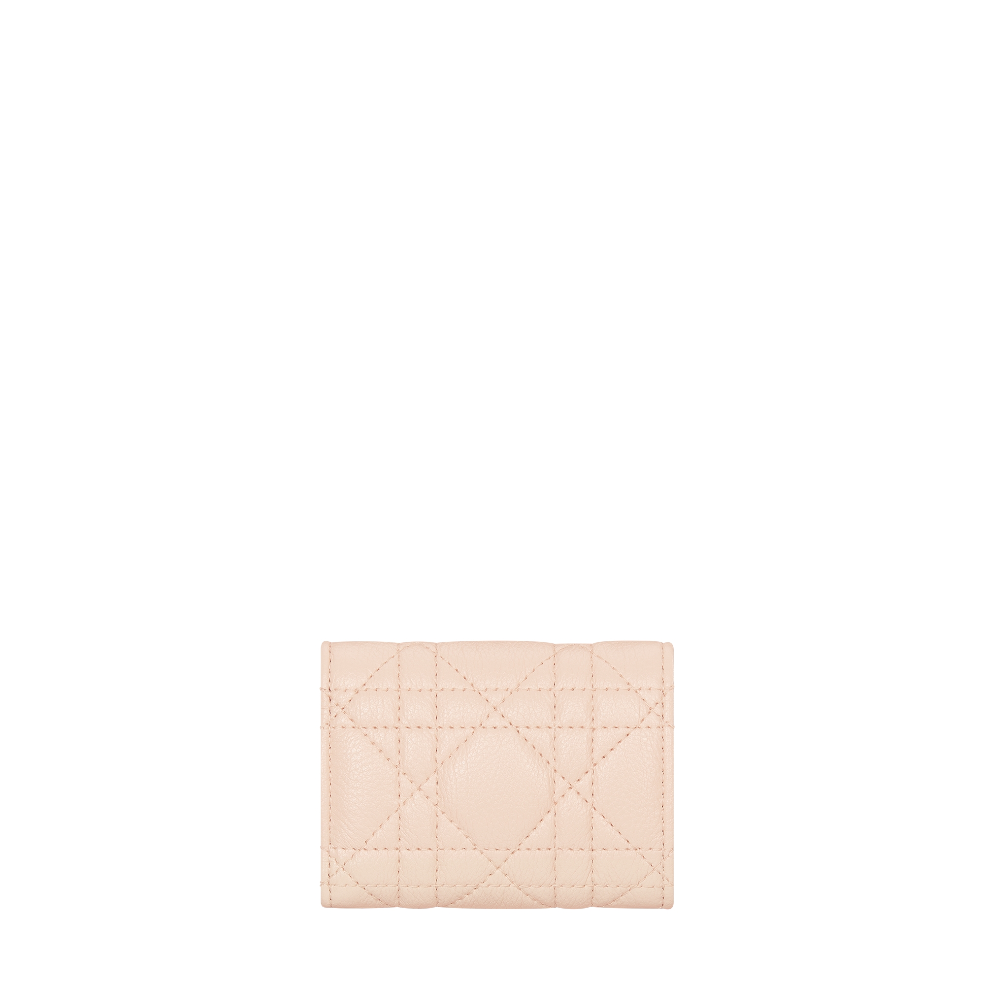 Dior Caro Veronia Wallet Sandstone Pink Supple Cannage Calfskin E08