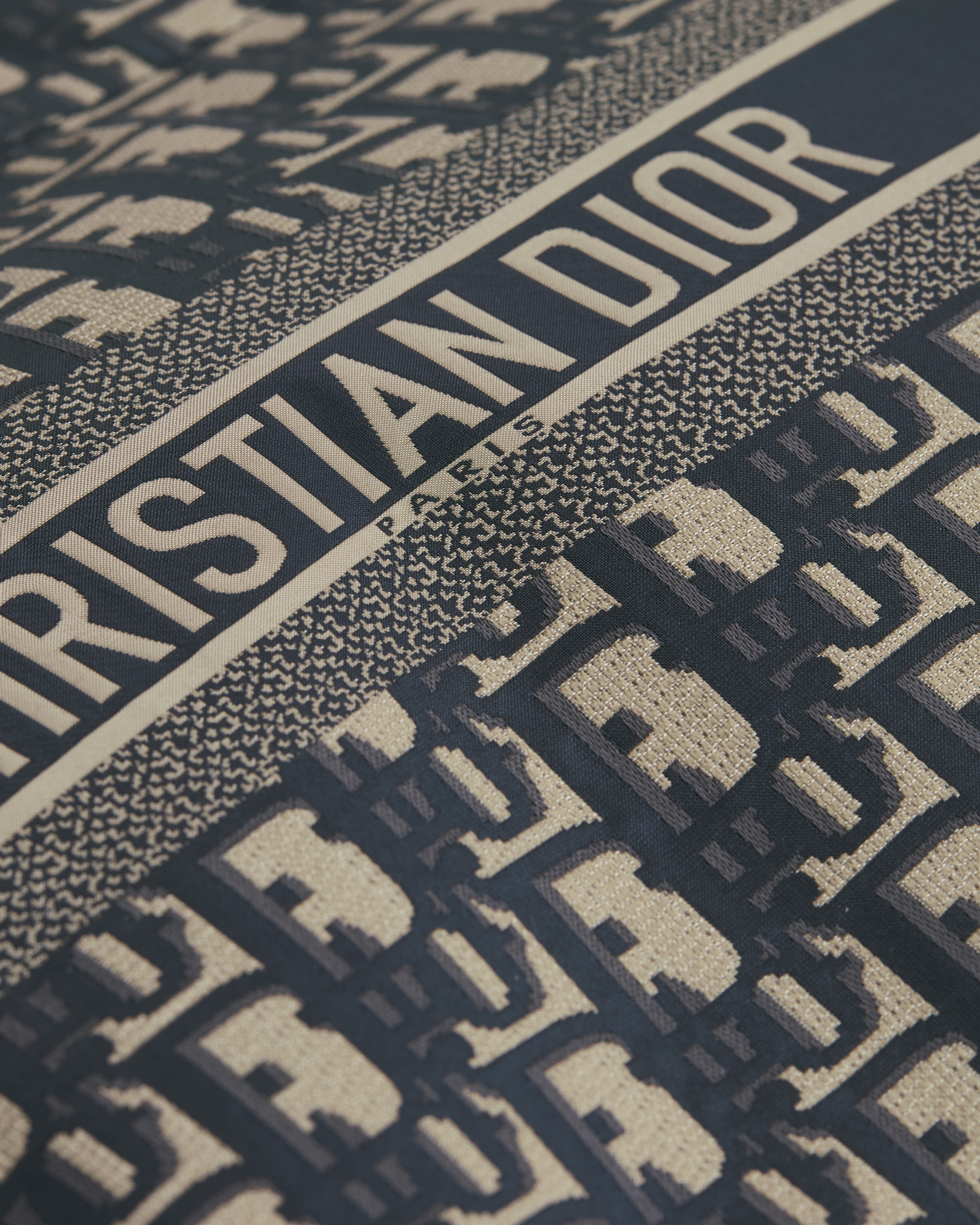 DiorTravel ジップポーチ ディオール オブリーク テクニカル ファブリック E09