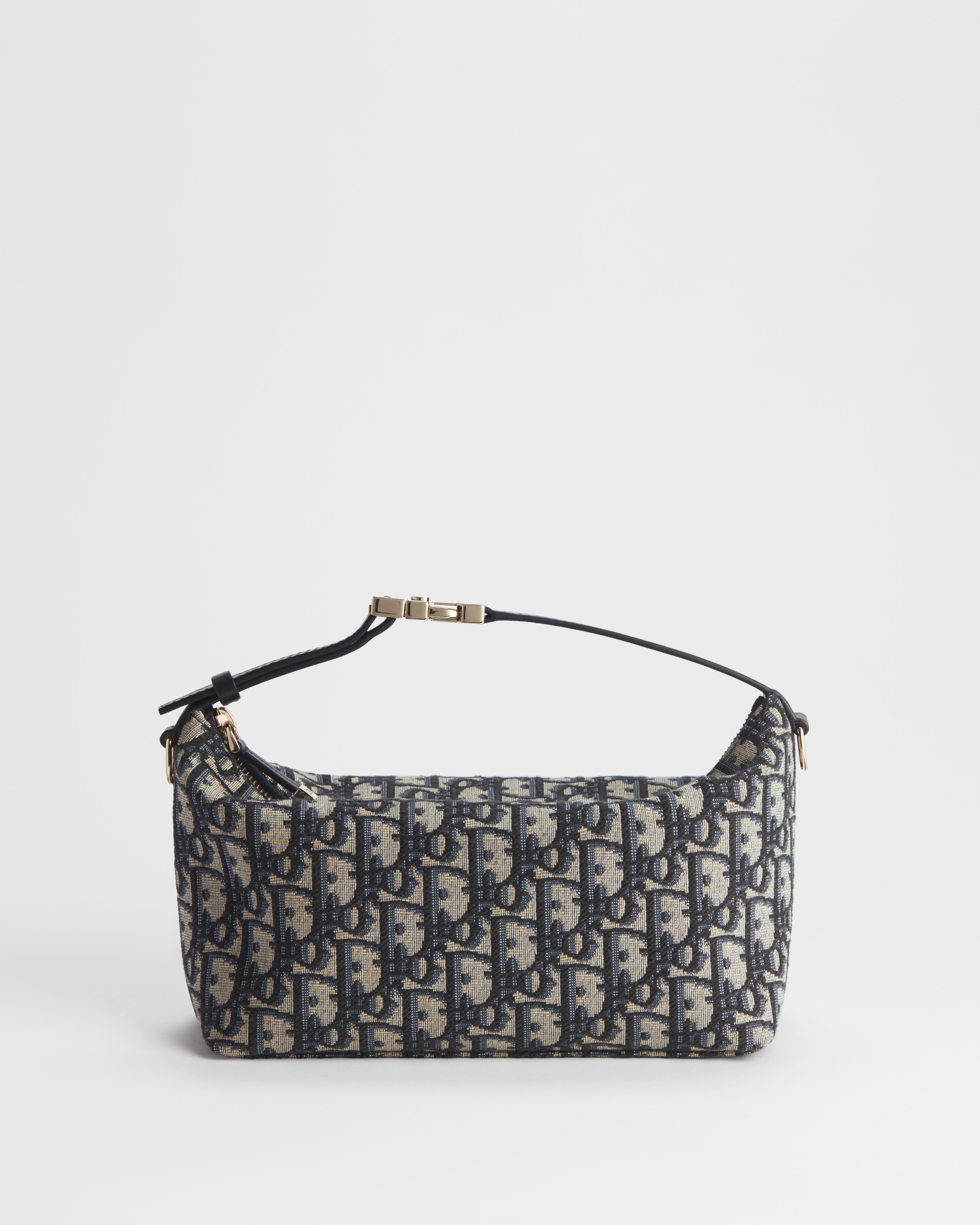 Clutch pochette DiorTravel Nomad média Jacquard Dior Oblique azul E01