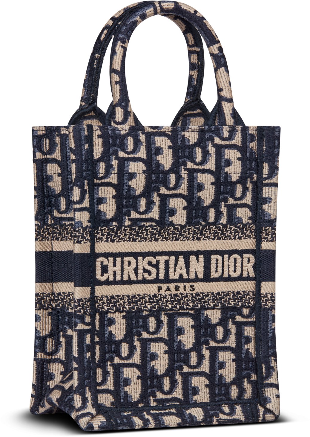 Mini Vertical Dior Book Tote