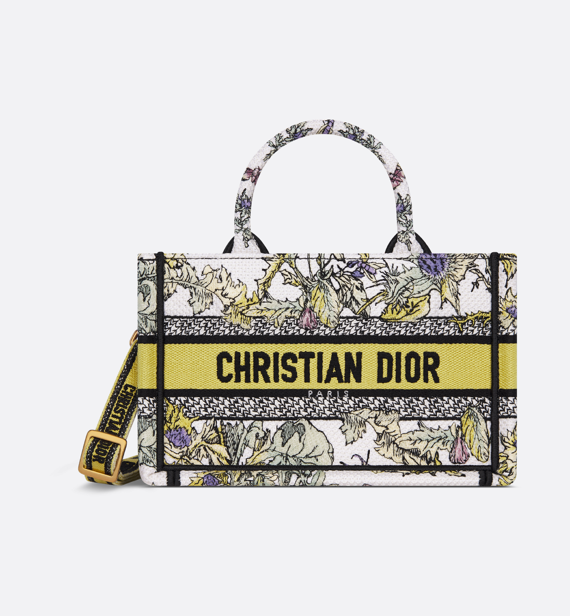 DIOR | Dior Book Tote バッグ ミニ Dior Chardons エンブロイ DIOR | Dior Book Tote バッグ ミニ Dior Chardons エンブロイ