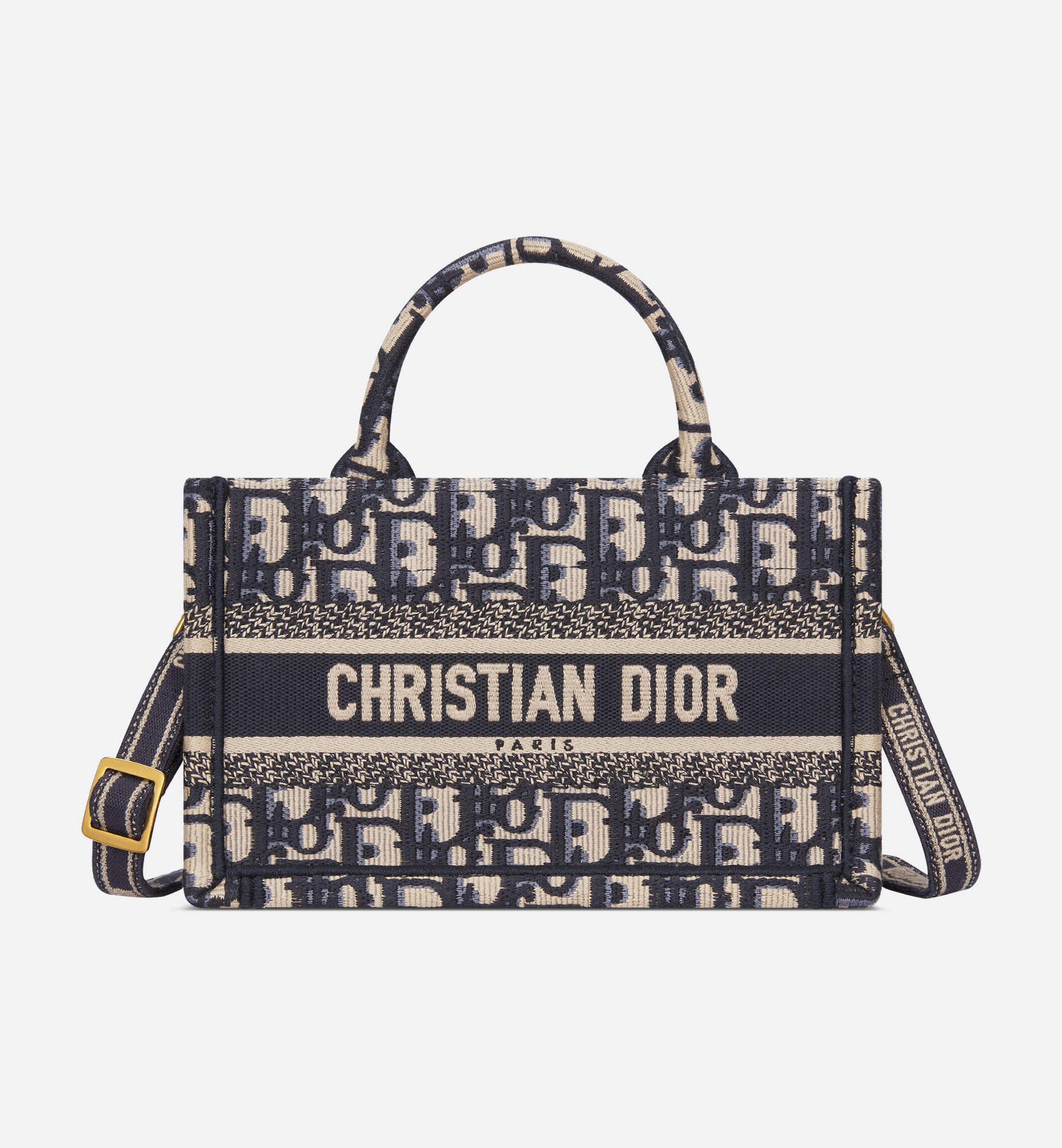 Mini Dior Book Tote Blue Dior Oblique Embroidery (21.5 x 13 Mini Dior Book Tote Blue Dior Oblique Embroidery (21.5 x 13