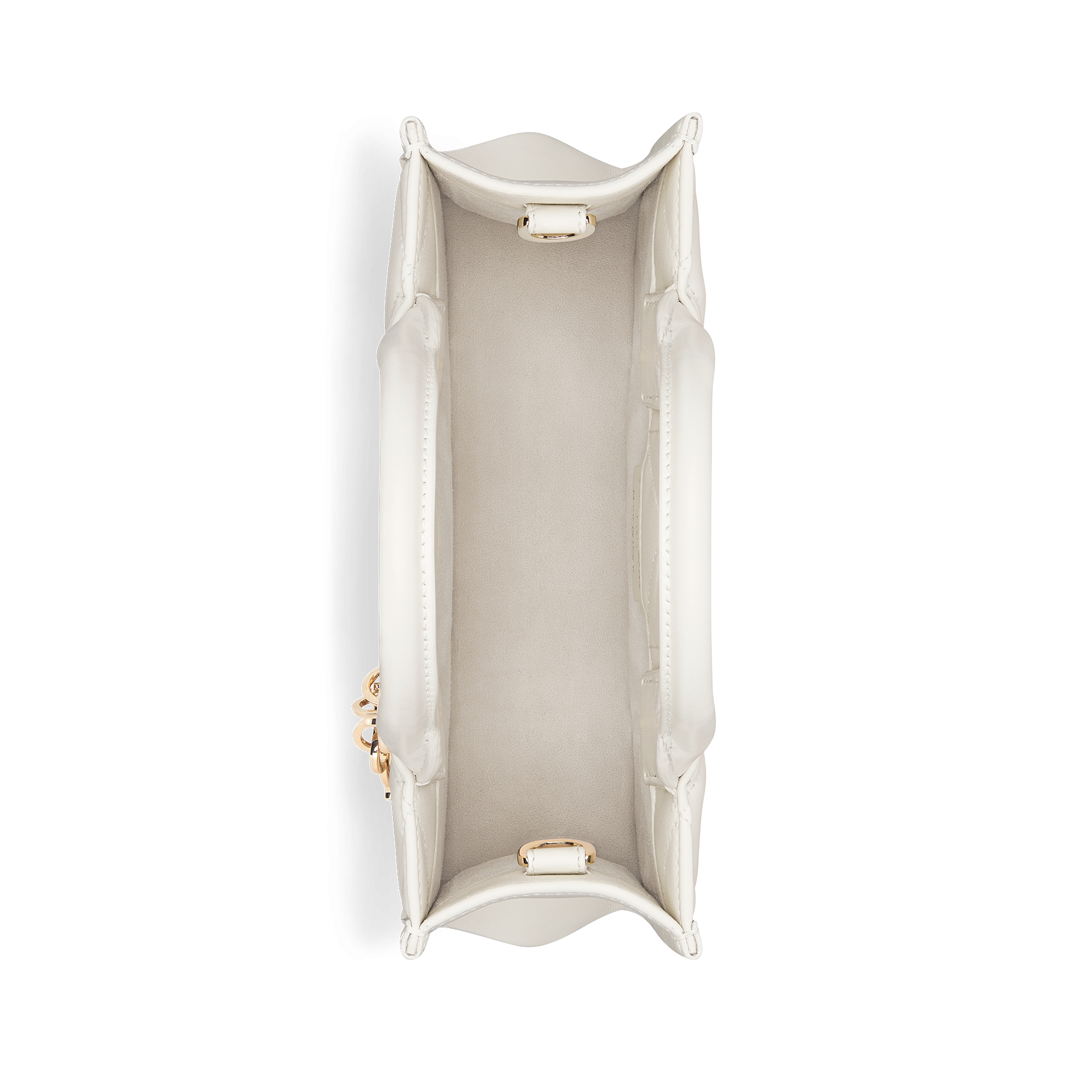 Mini Dior Book Tote Latte Macrocannage Calfskin (21.5 x 13 x 7.5 cm) E06