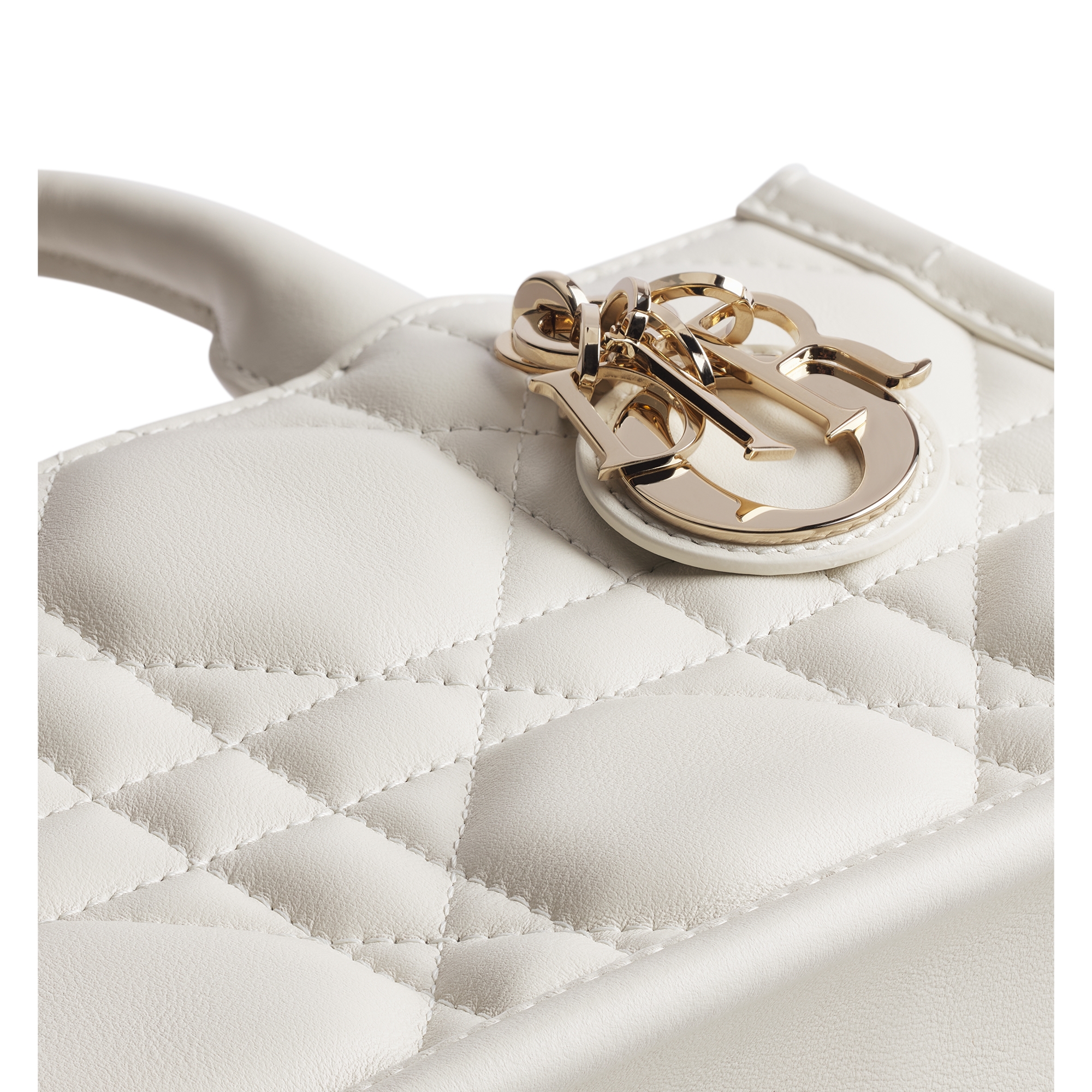 Mini Dior Book Tote Latte Macrocannage Calfskin (21.5 x 13 x 7.5 cm) E09