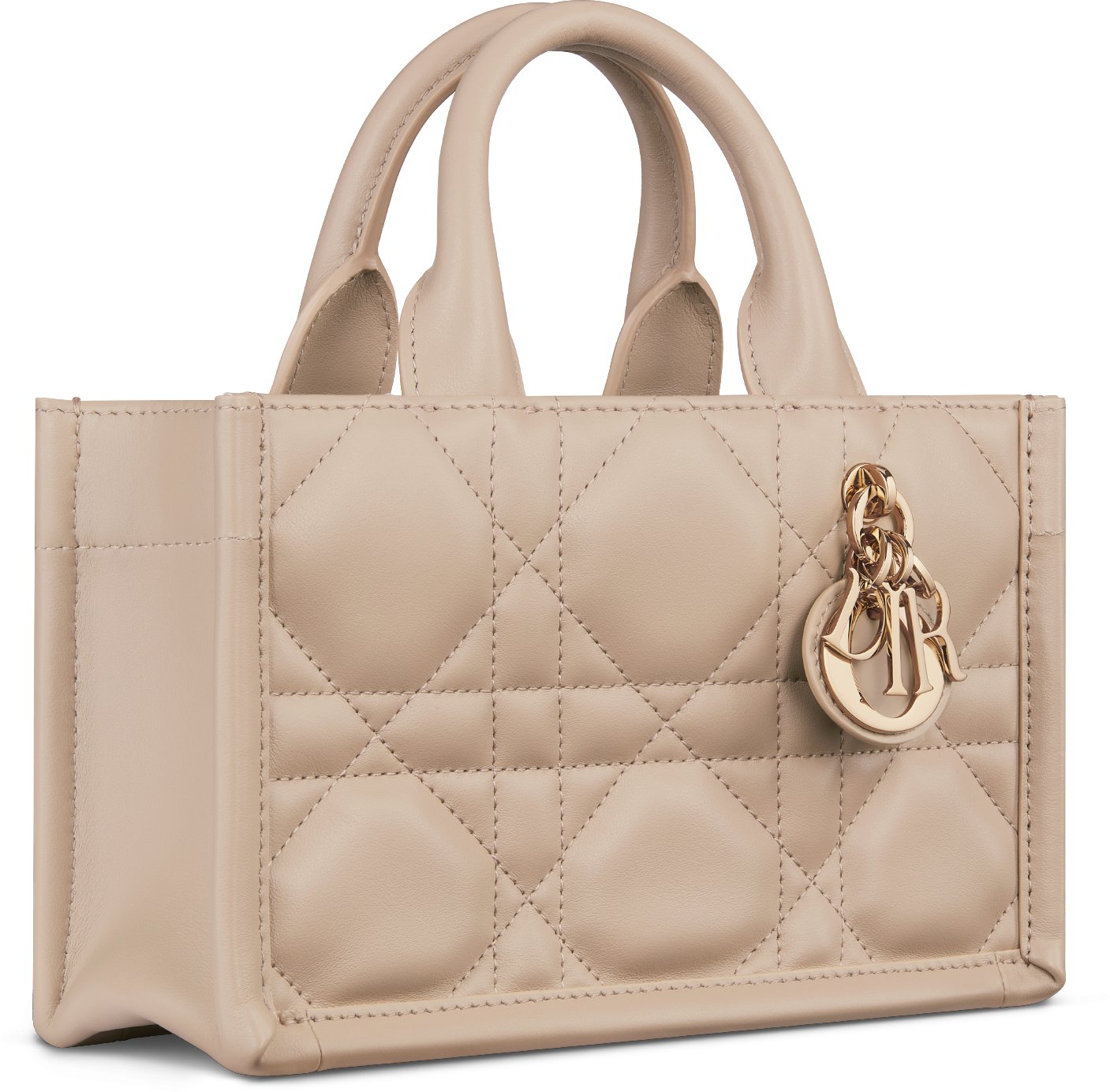 Sac Dior Book Tote Mini Vue de 3/4 zoomée