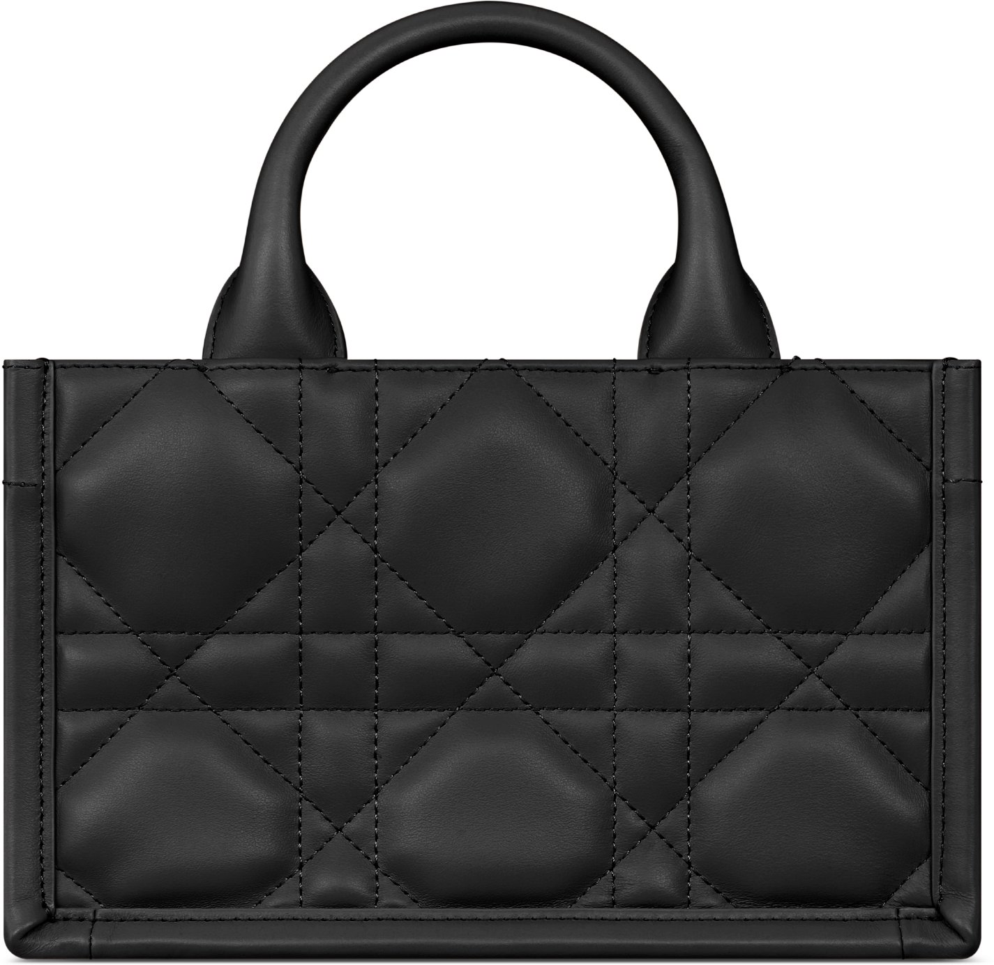 Mini Dior Book Tote Black Macrocannage Calfskin 21.5 x 13 x 7.5 cm DIOR