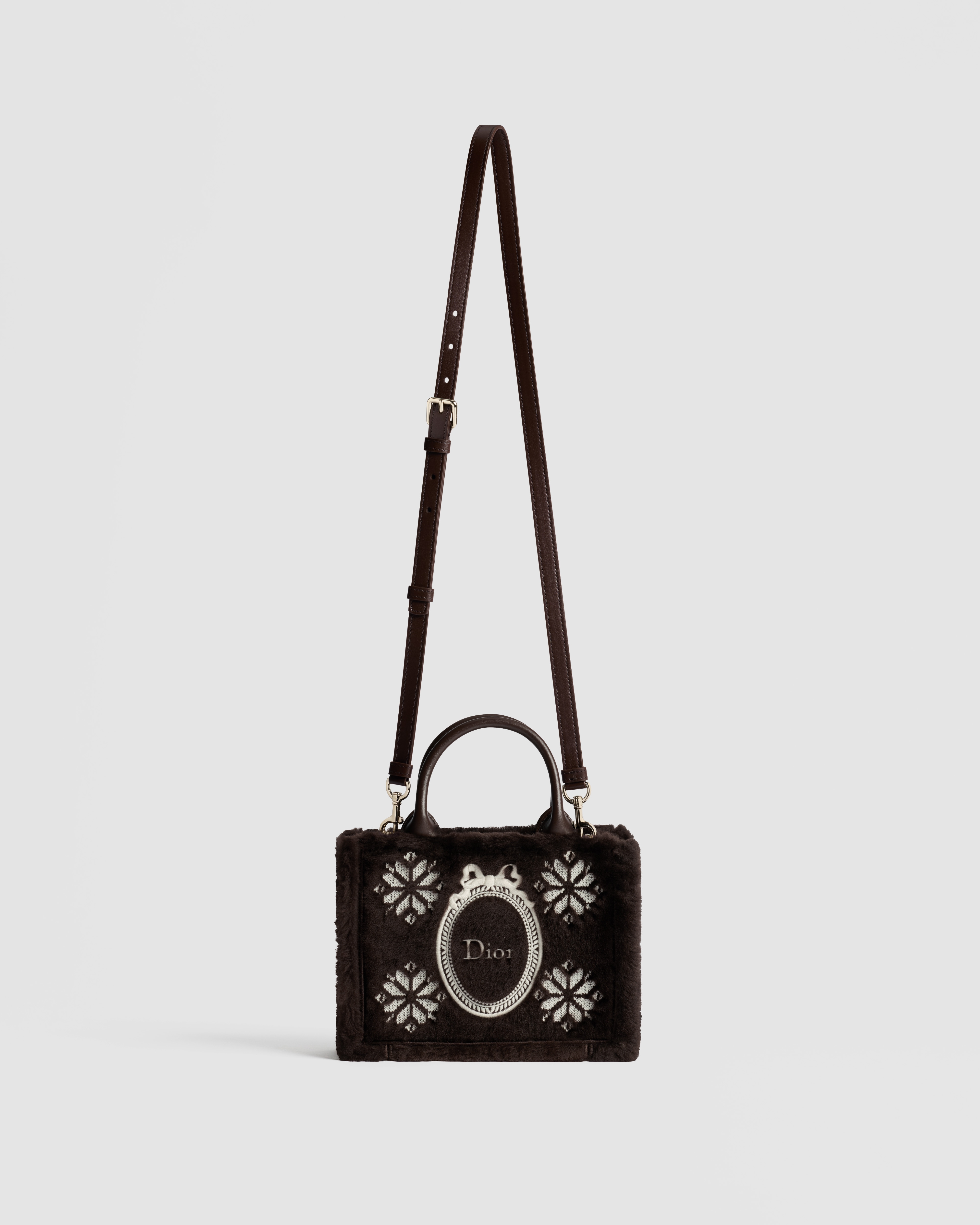Sac Dior Book Tote Mini à bandoulière DiorAlps