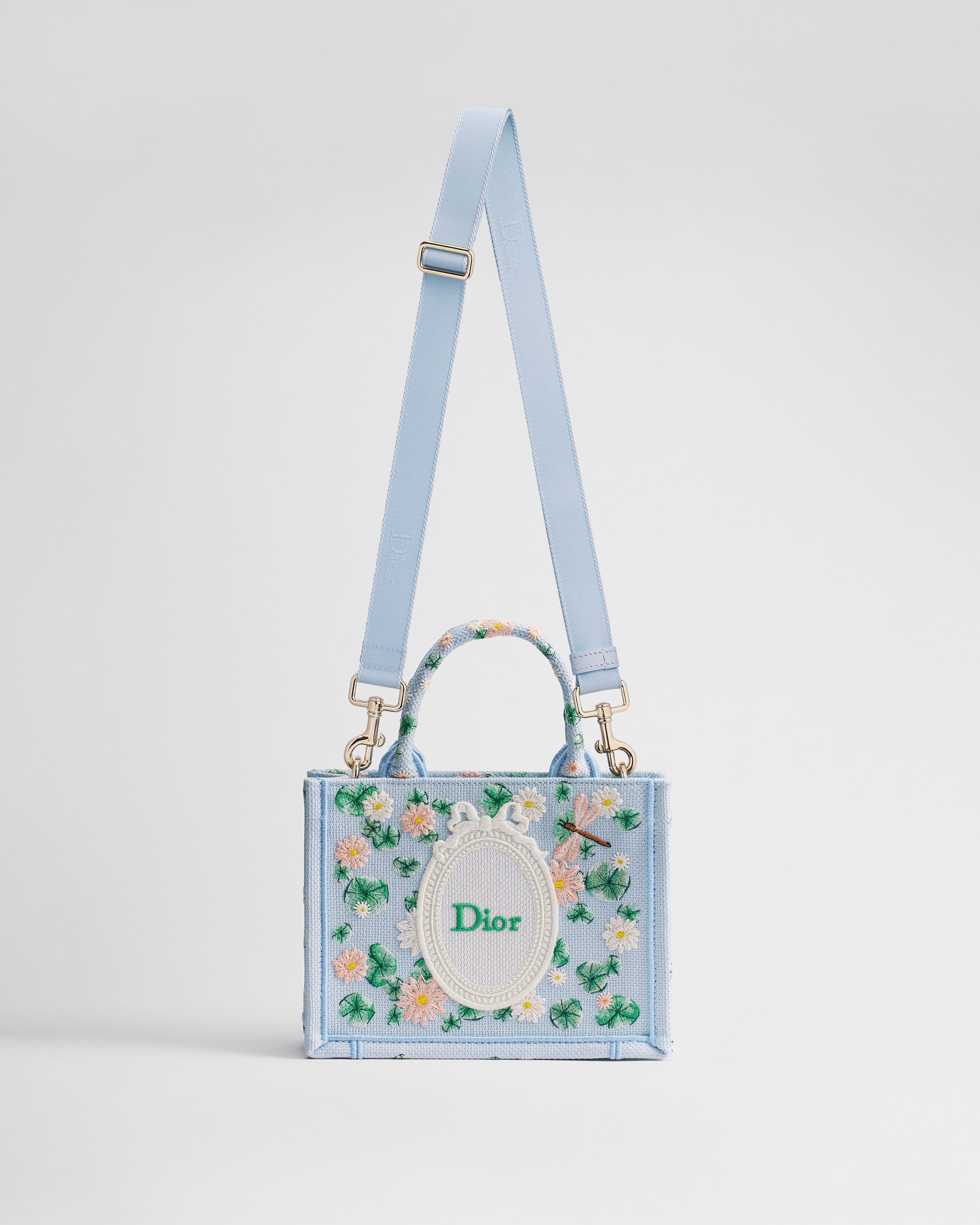 Mini Dior Book Tote with Strap
