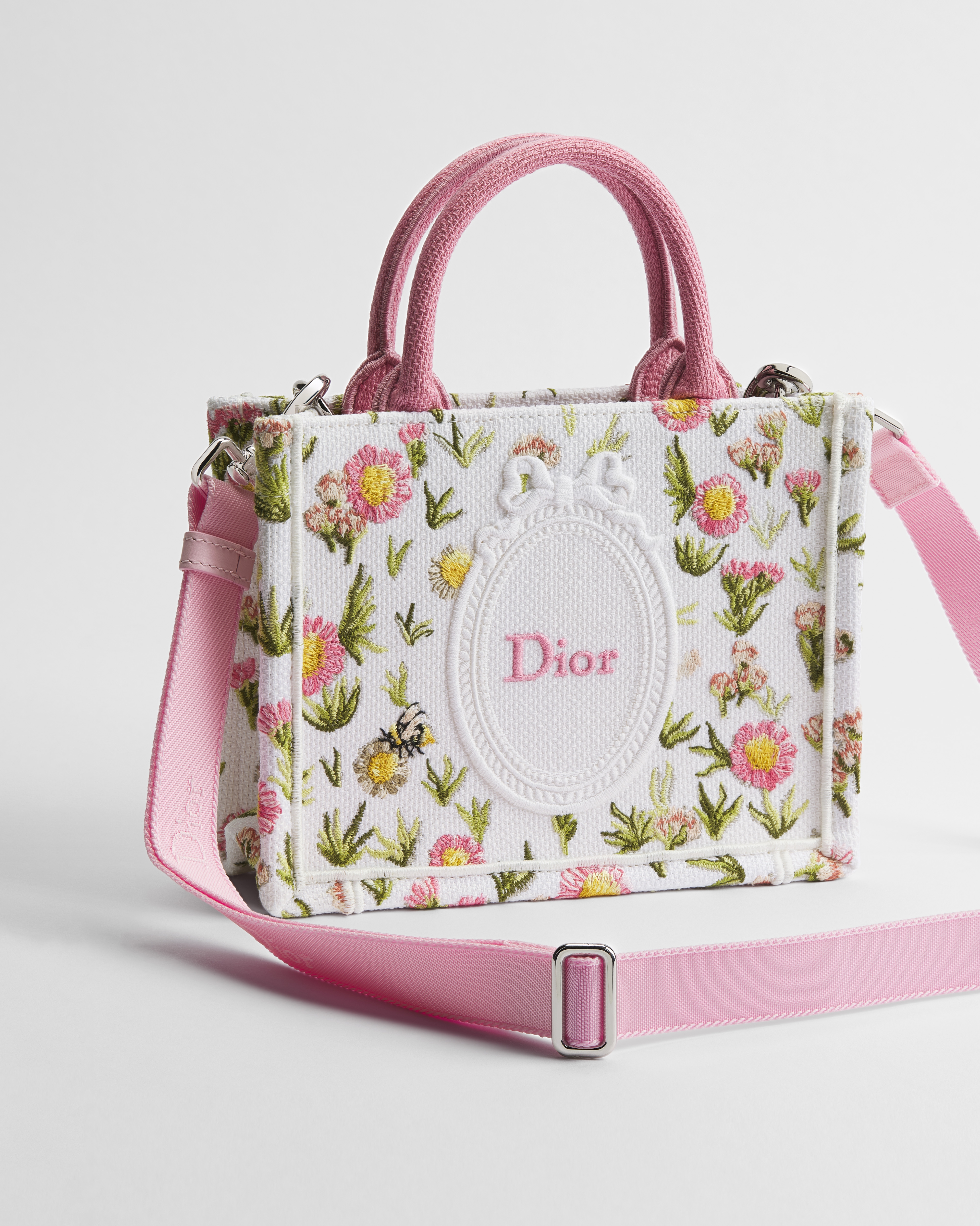 Borsa mini Dior Book Tote a tracolla