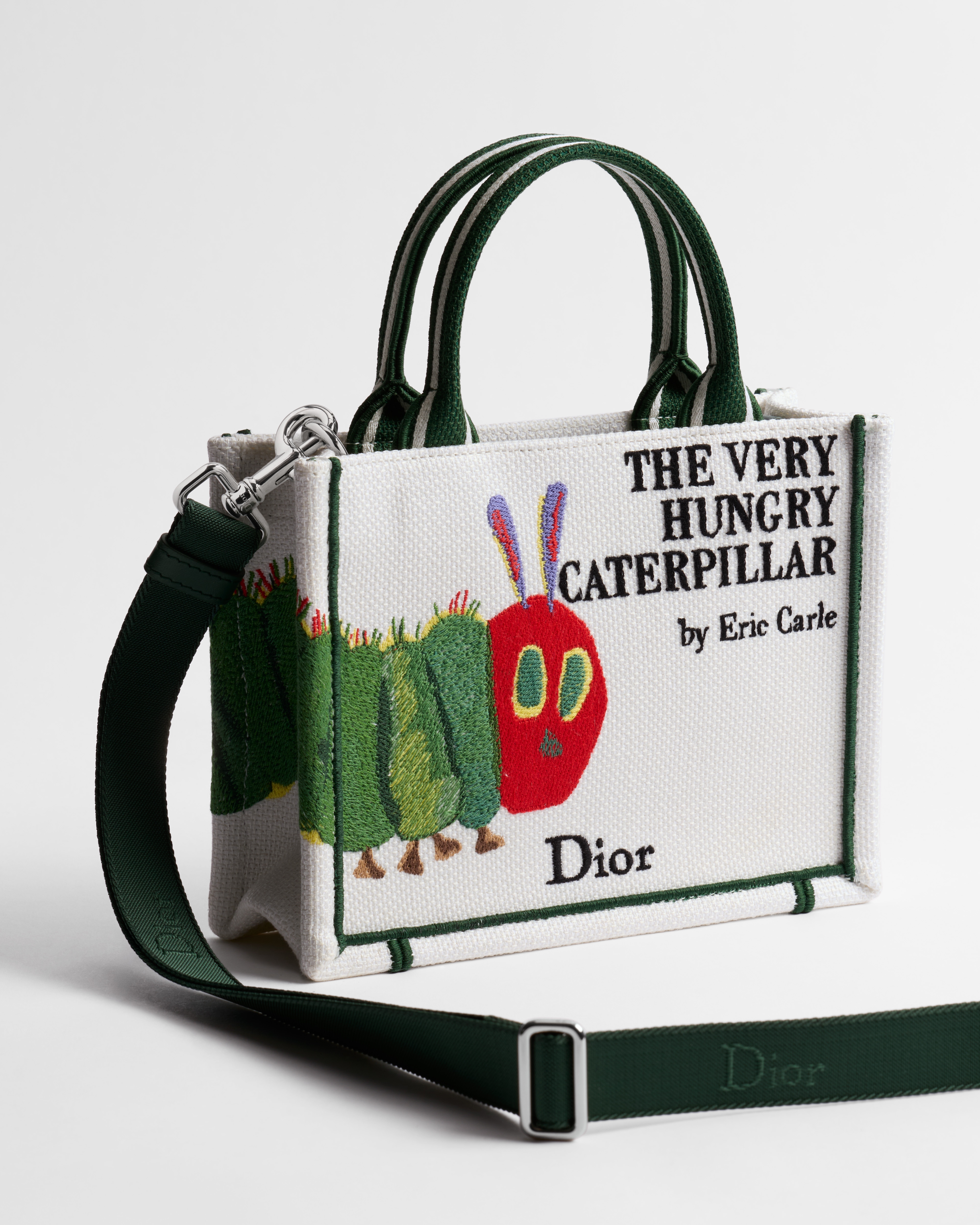 迷你 Dior Book Tote 連肩帶 多色 Book Cover 刺繡（21 x 16 x 6.5 厘米） E03