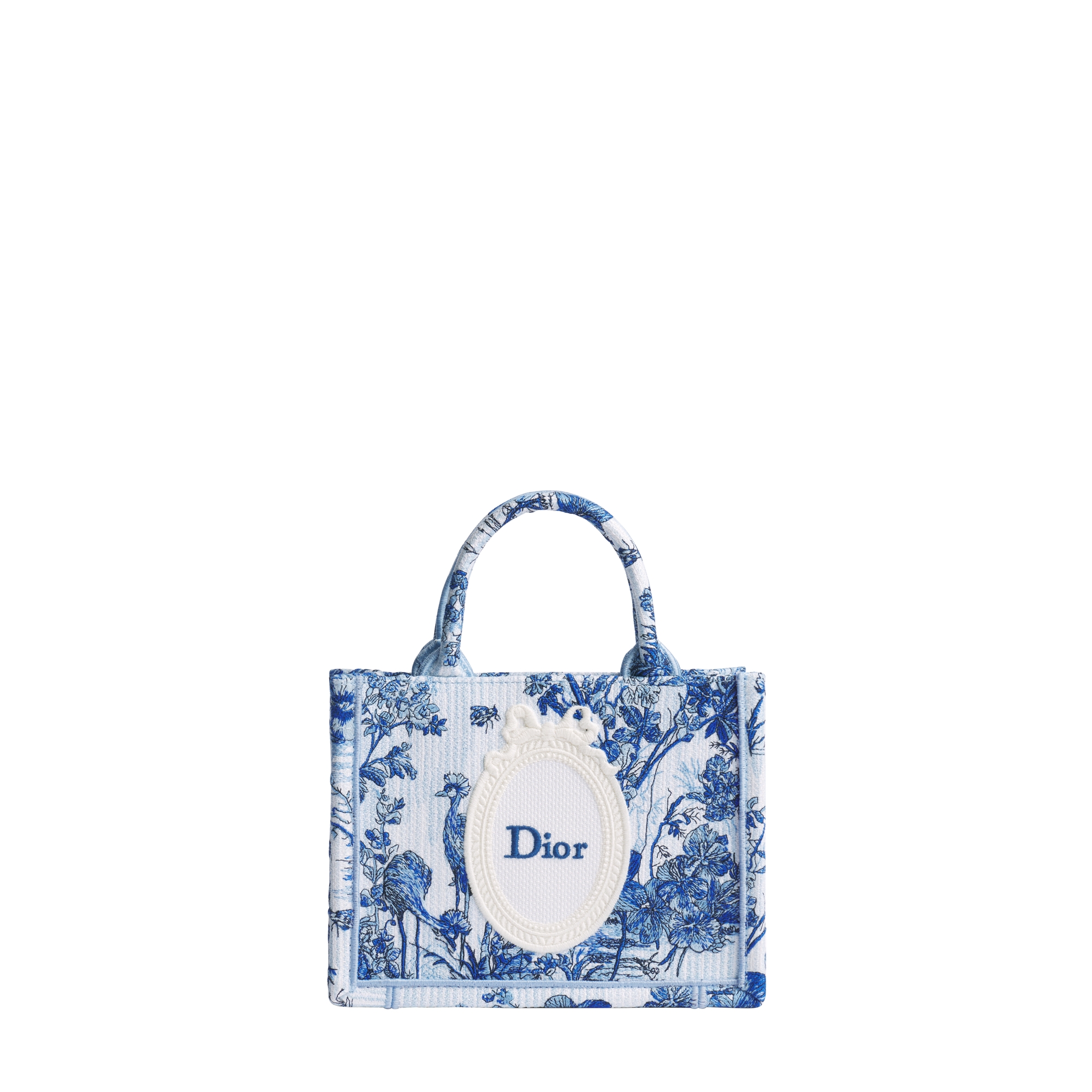 DIOR | Dioriviera Dior Book Tote ストラップ付きバッグ ミニ トワル