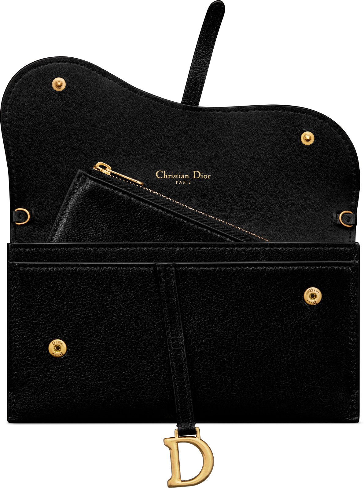 Dior saddle wallet price online