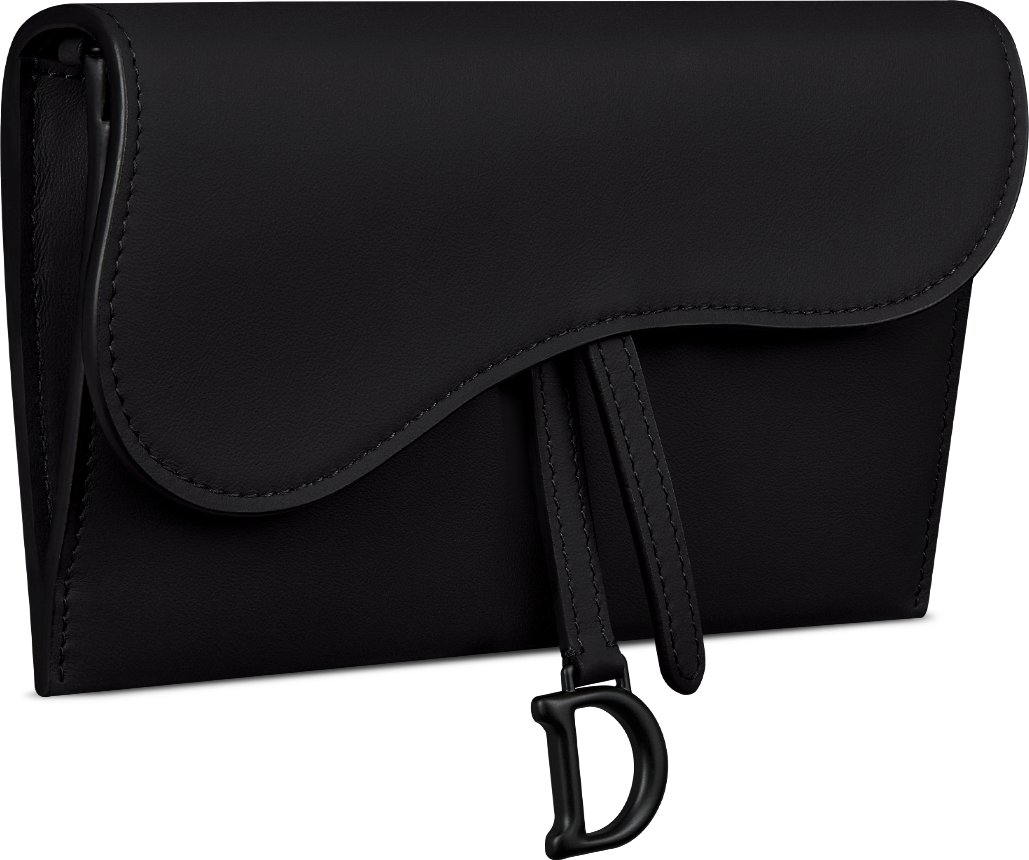 Dior saddle wallet shop
