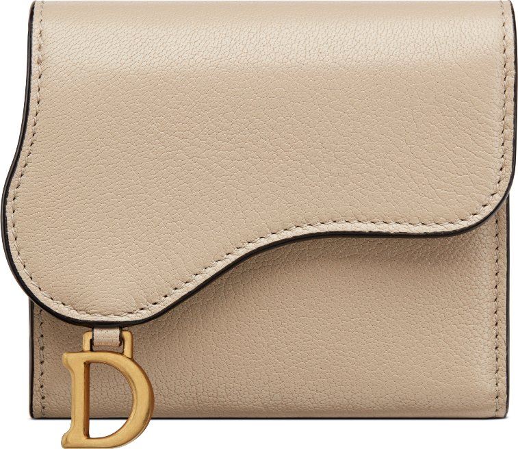 Saddle Lotus Wallet Front view